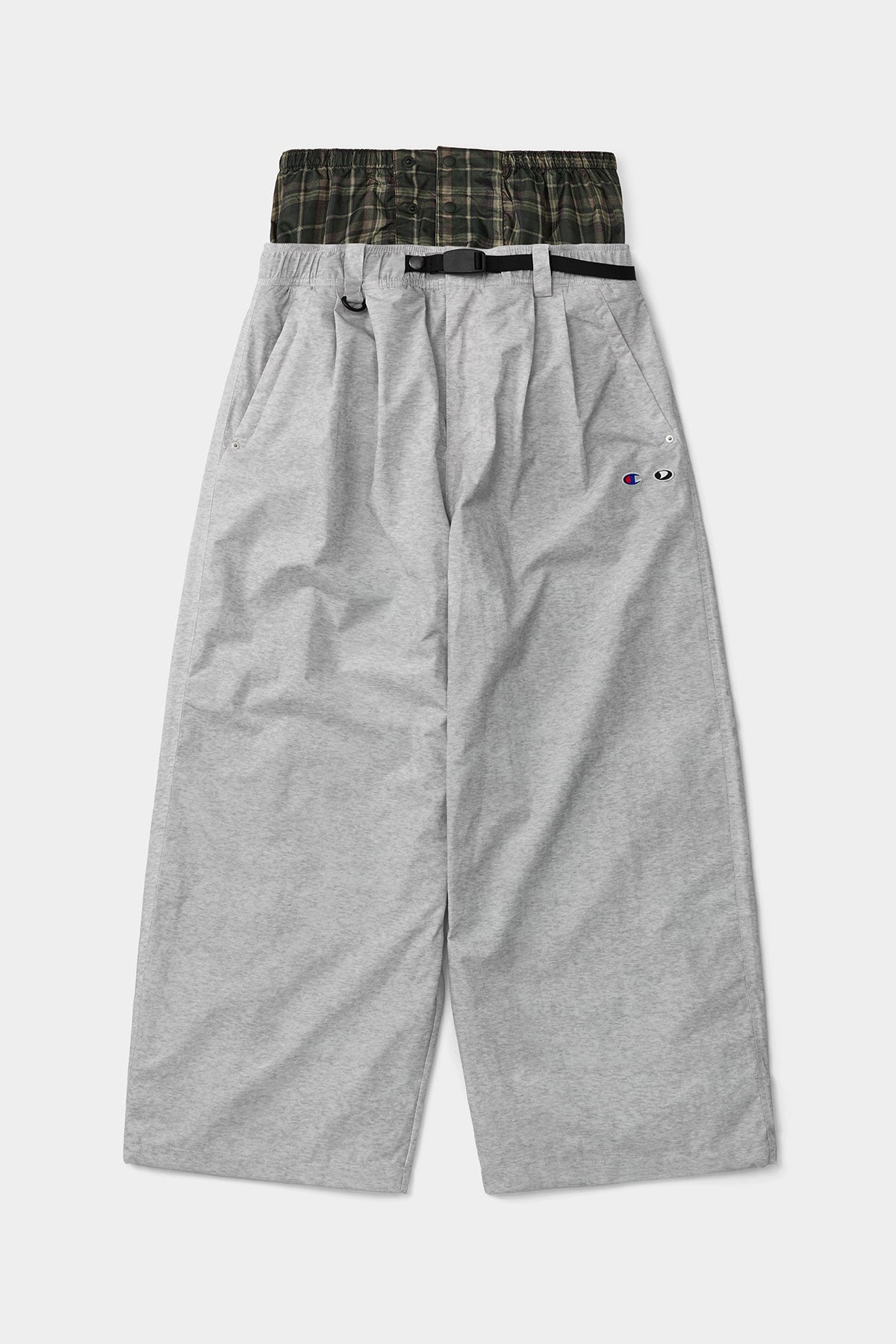 [CHAMPION x DIMITO] C-LOGO BASIC PANTS (WIDE FIT LV.2) SILVER GREY (Available date : 26.10.12)