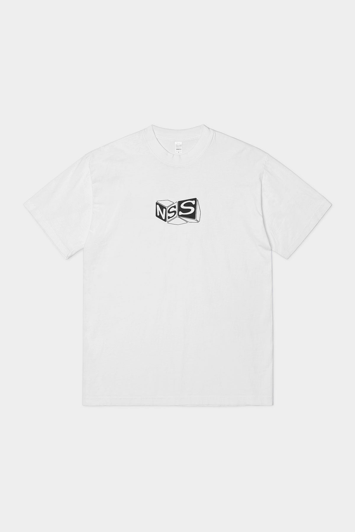 GSDMT CUBE WORK SSV GD 6.5OZ TEE WHITE