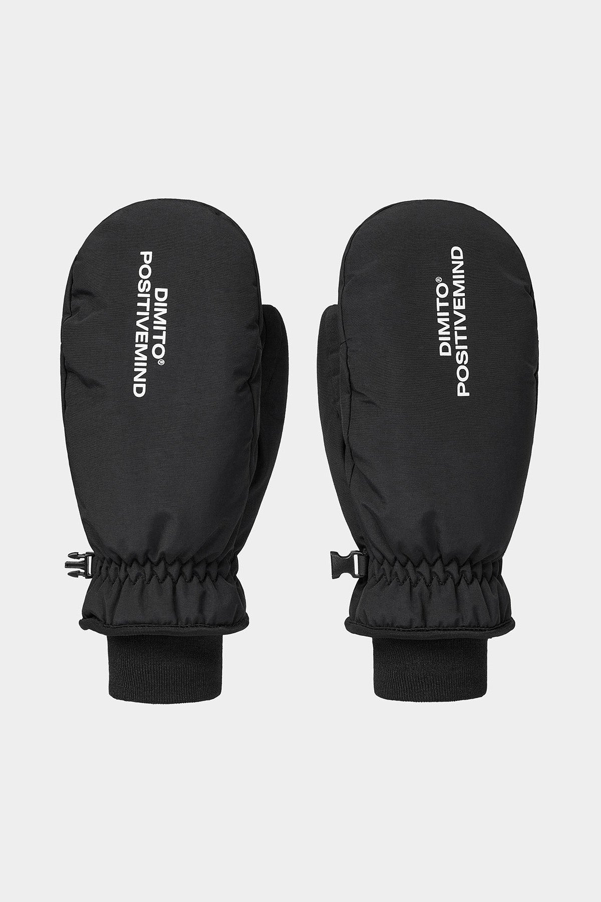 BASIC LOGO MITTEN BLACK