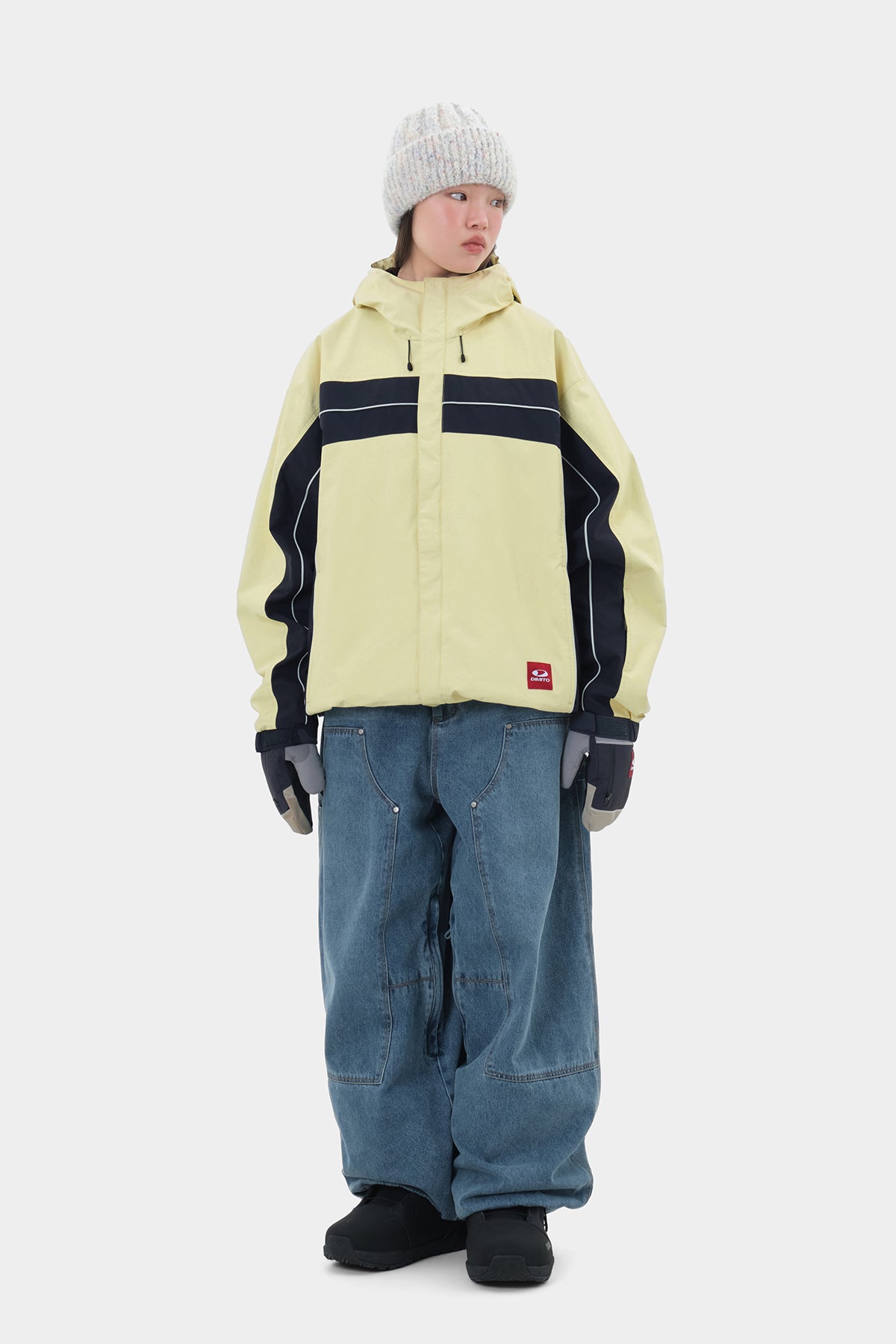 PANELED JACKET LEMON SORBET (Delivery date : 26.09.28)