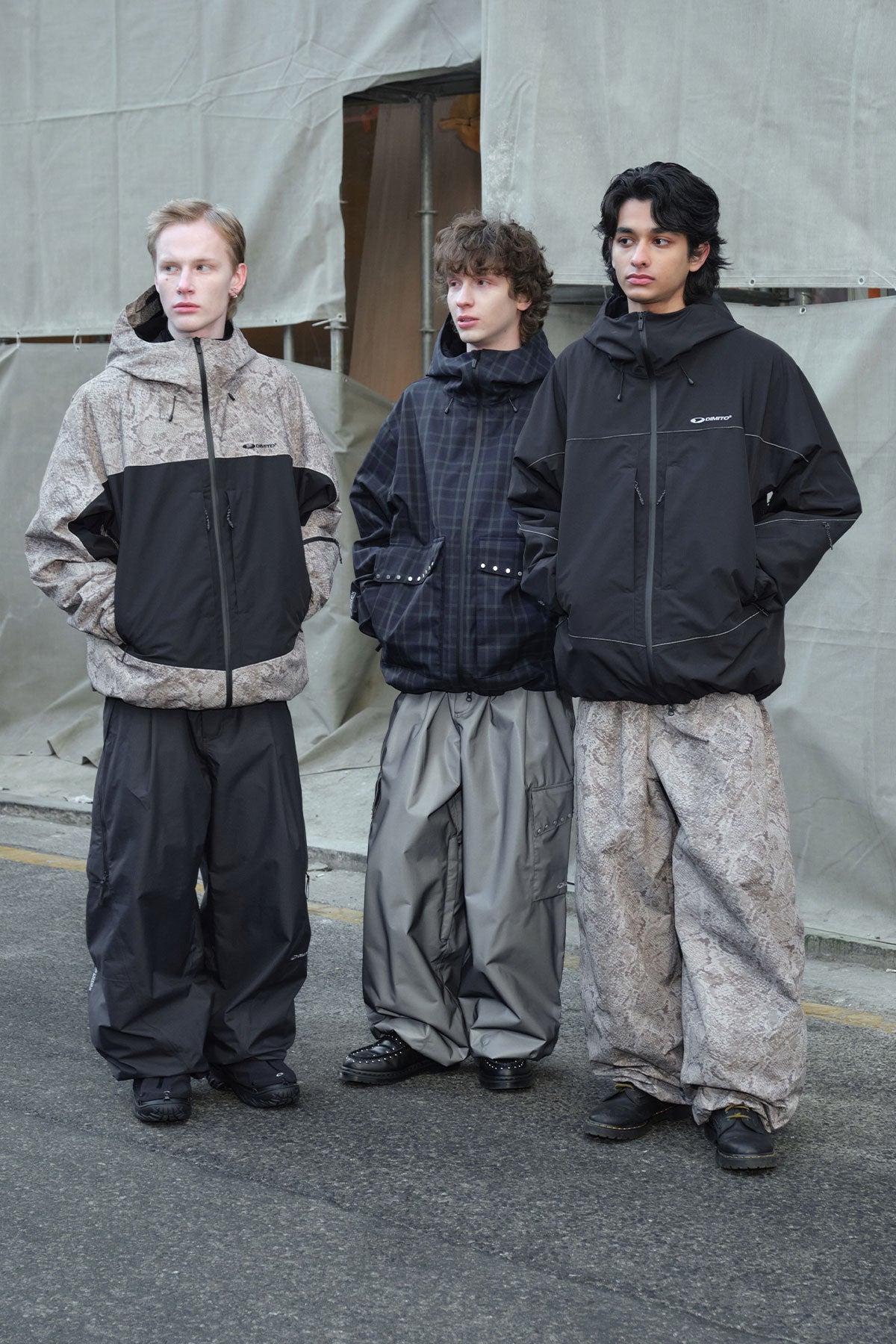 WORKS REFLECTIVE LINE JACKET BLACK (Delivery start : 26.09.09)