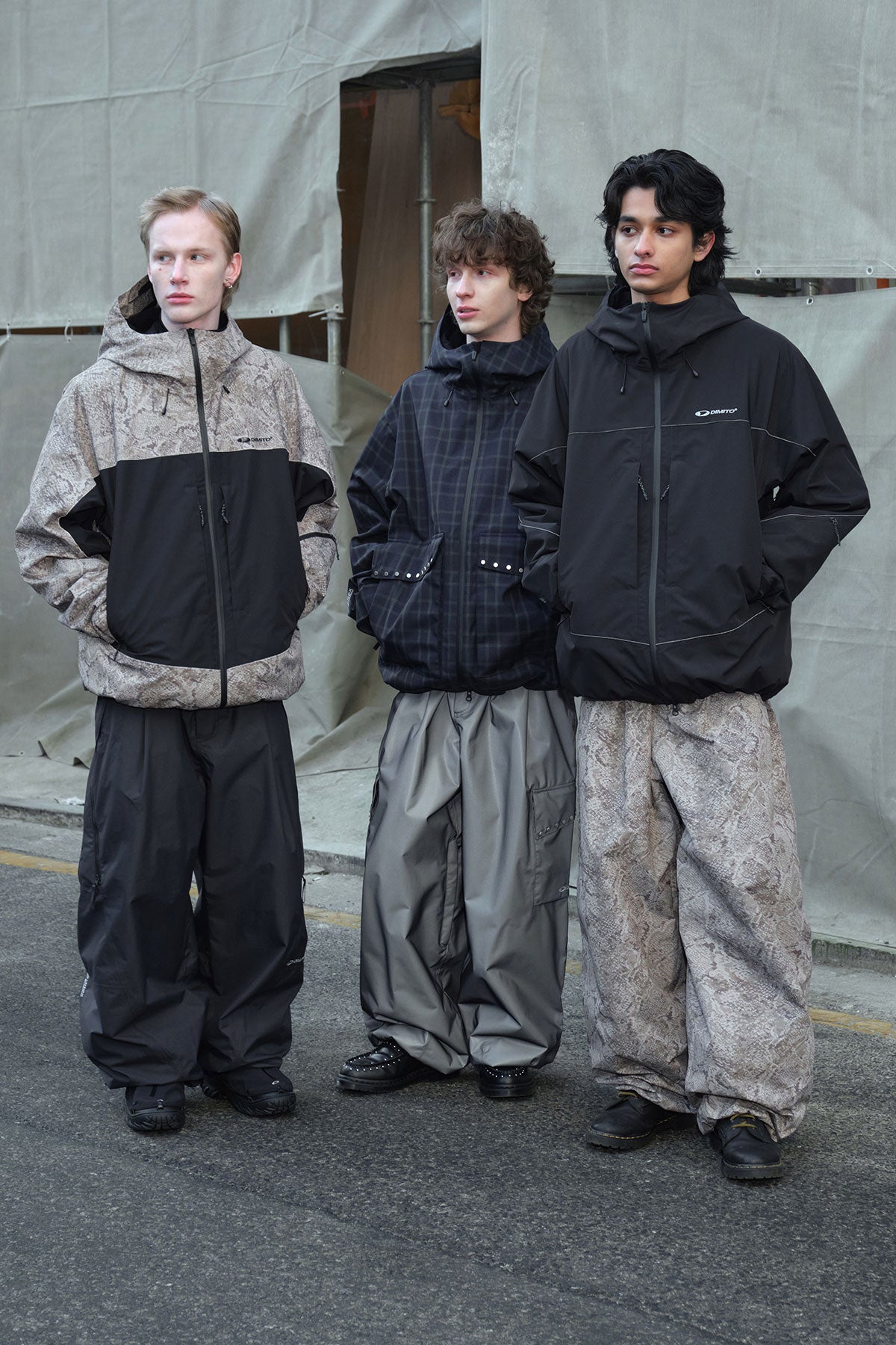 BANDED WIDE PANTS (WIDE FIT LV.2) DESERT SNAKE (Delivery start : 26.09.09)