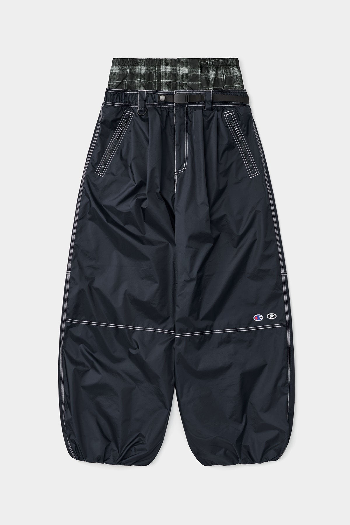 [CHAMPION x DIMITO] STITCH BANDED PANTS (WIDE FIT LV.2) DEEP NAVY (Available date : 26.10.12)