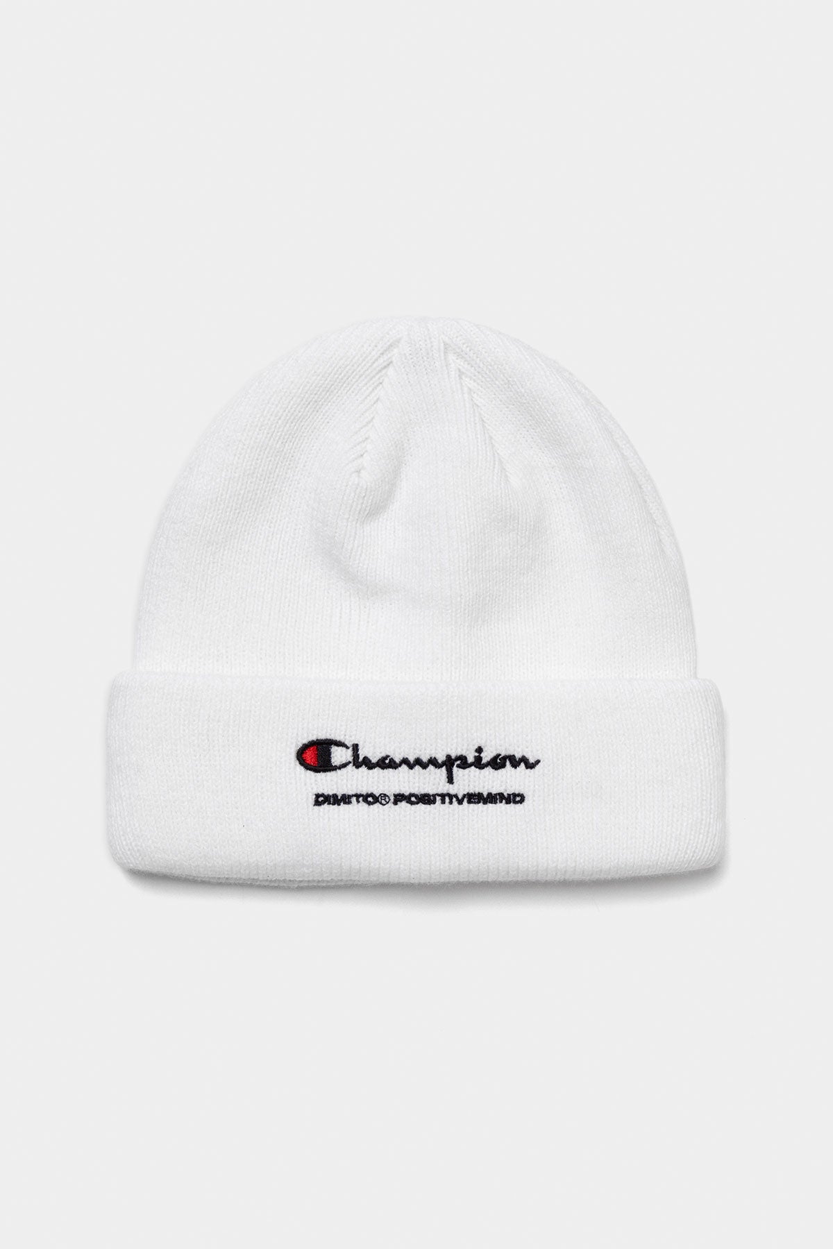 [CHAMPION x DIMITO] SCRIPT LOGO BEANIE WHITE (Available date : 26.10.12)