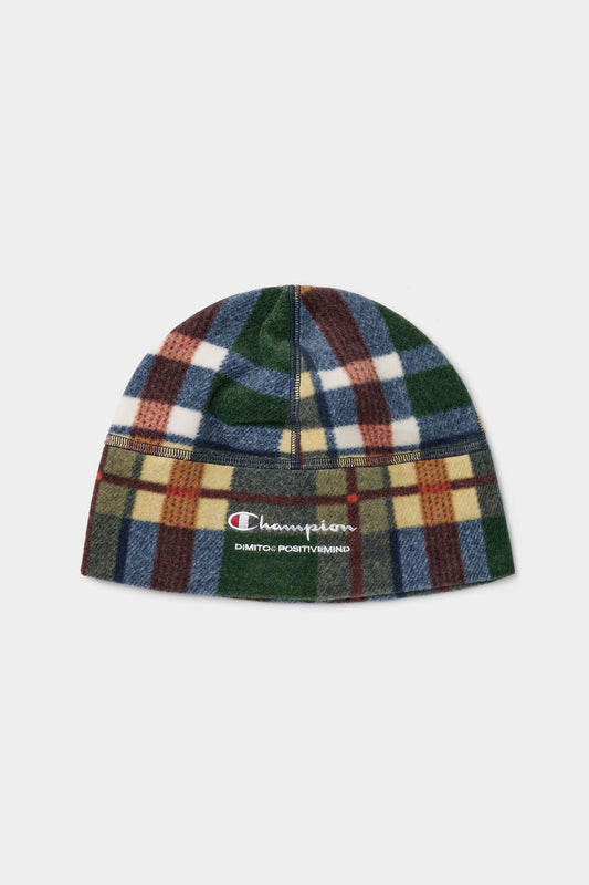 [CHAMPION x DIMITO] SCRIPT FLEECE BEANIE RETRO CHECK (Available date : 26.10.12)