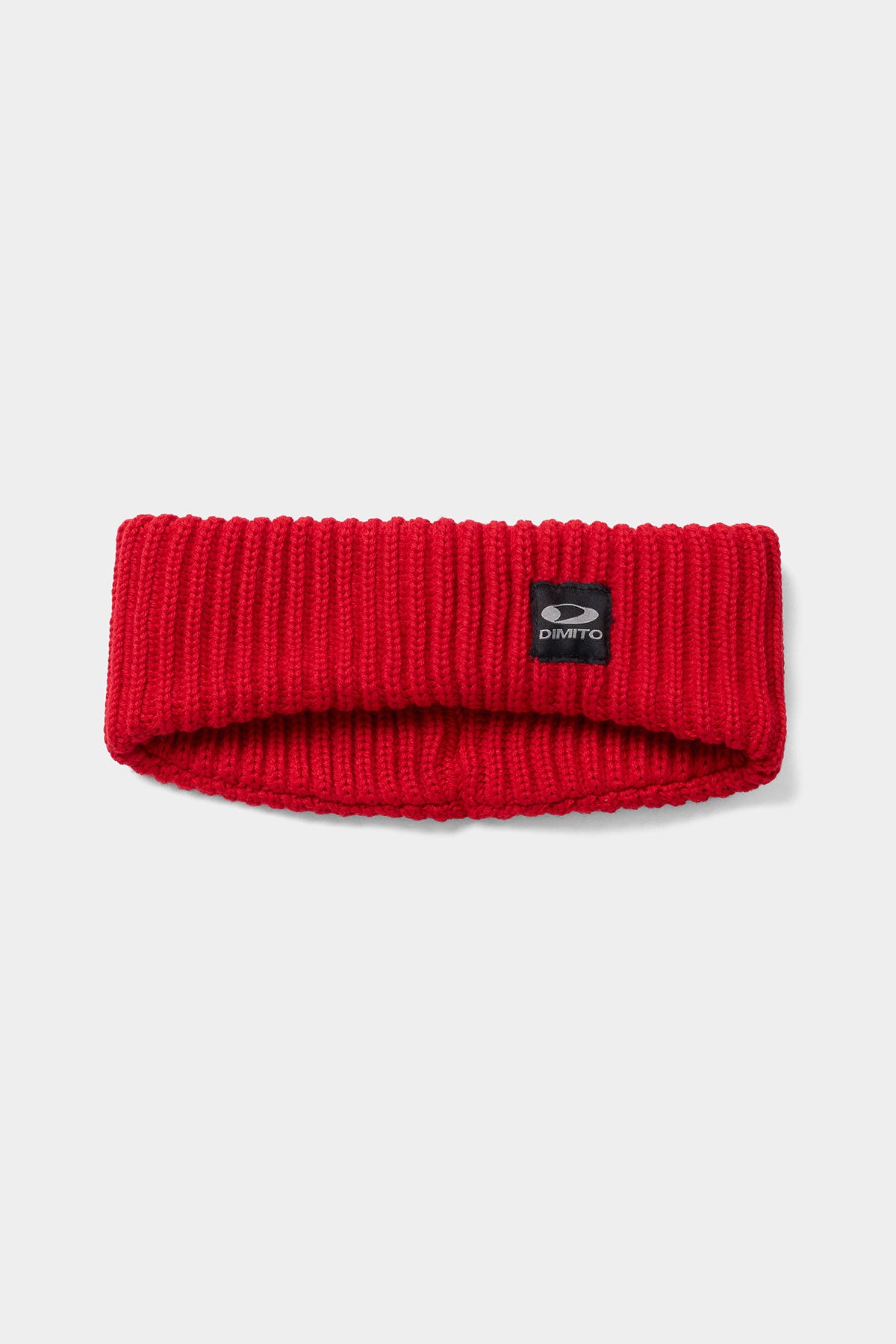 BASIC KNIT HAIRBAND RED