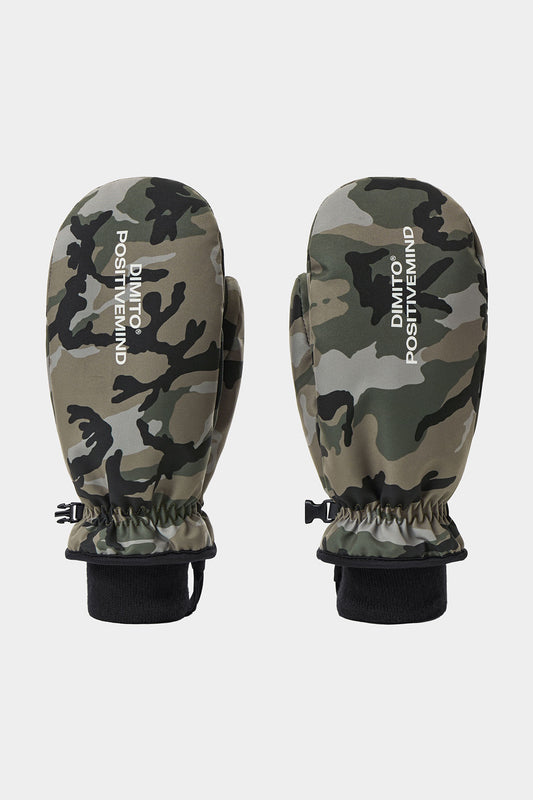 PATTERN MITTEN FADE CAMO