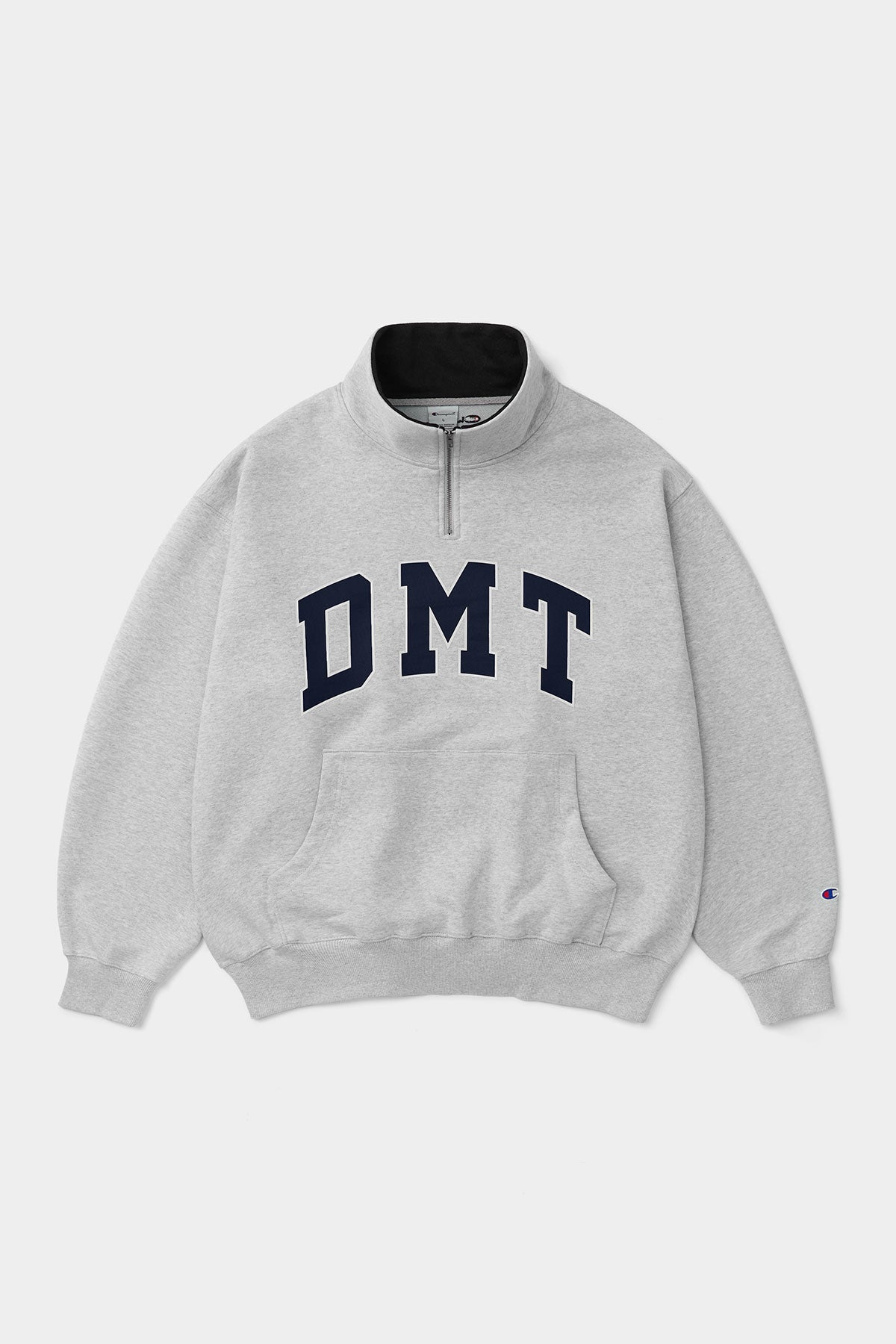 [CHAMPION x DIMITO] DMT VARSITY HALF ZIP SWEATSHIRT OXFORD GREY (Available date : 26.10.12)
