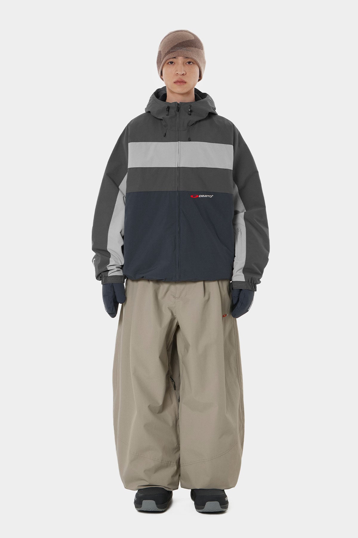 LINE BLOCK JACKET DARK NAVY (Delivery start : 26.09.09)