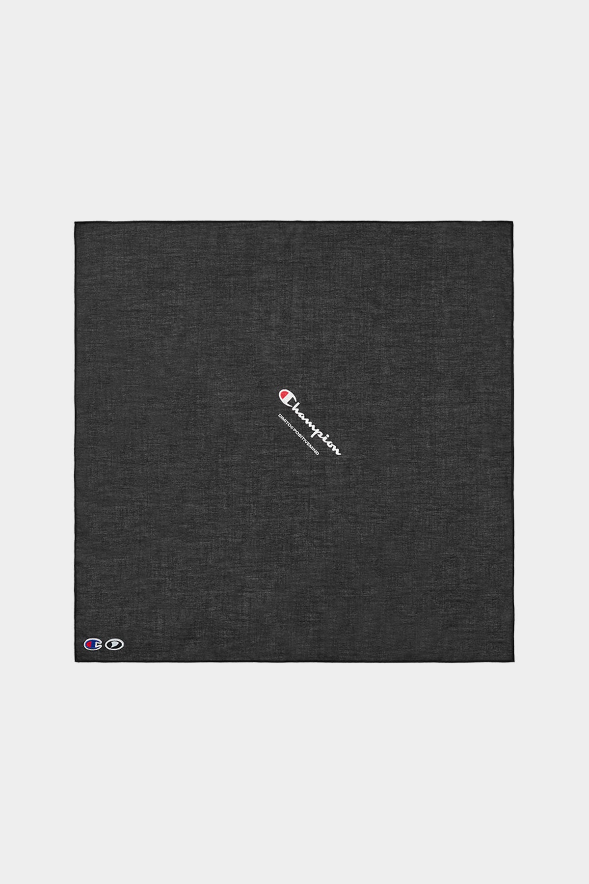 [CHAMPION x DIMITO] SCRIPT LOGO BANDANA BLACK (Available date : 26.10.12)