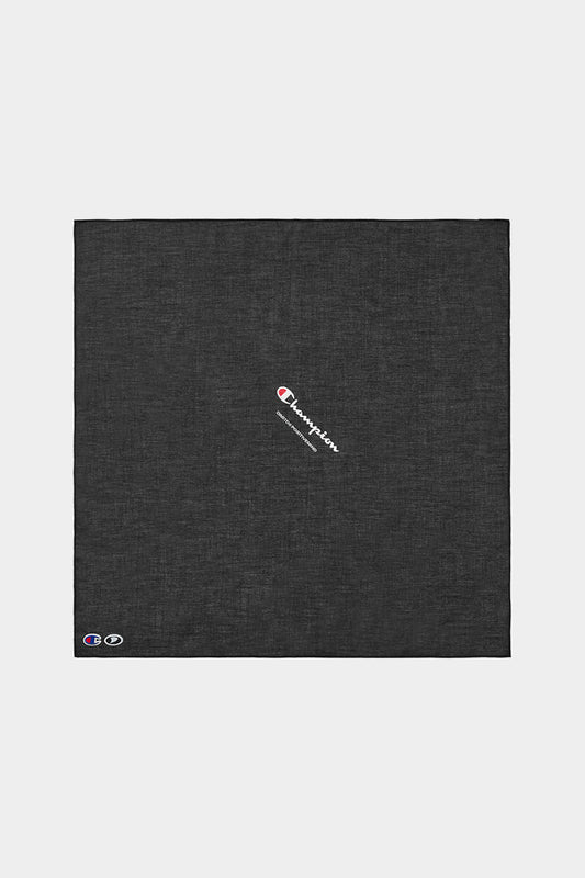 [CHAMPION x DIMITO] SCRIPT LOGO BANDANA BLACK (Available date : 26.10.12)