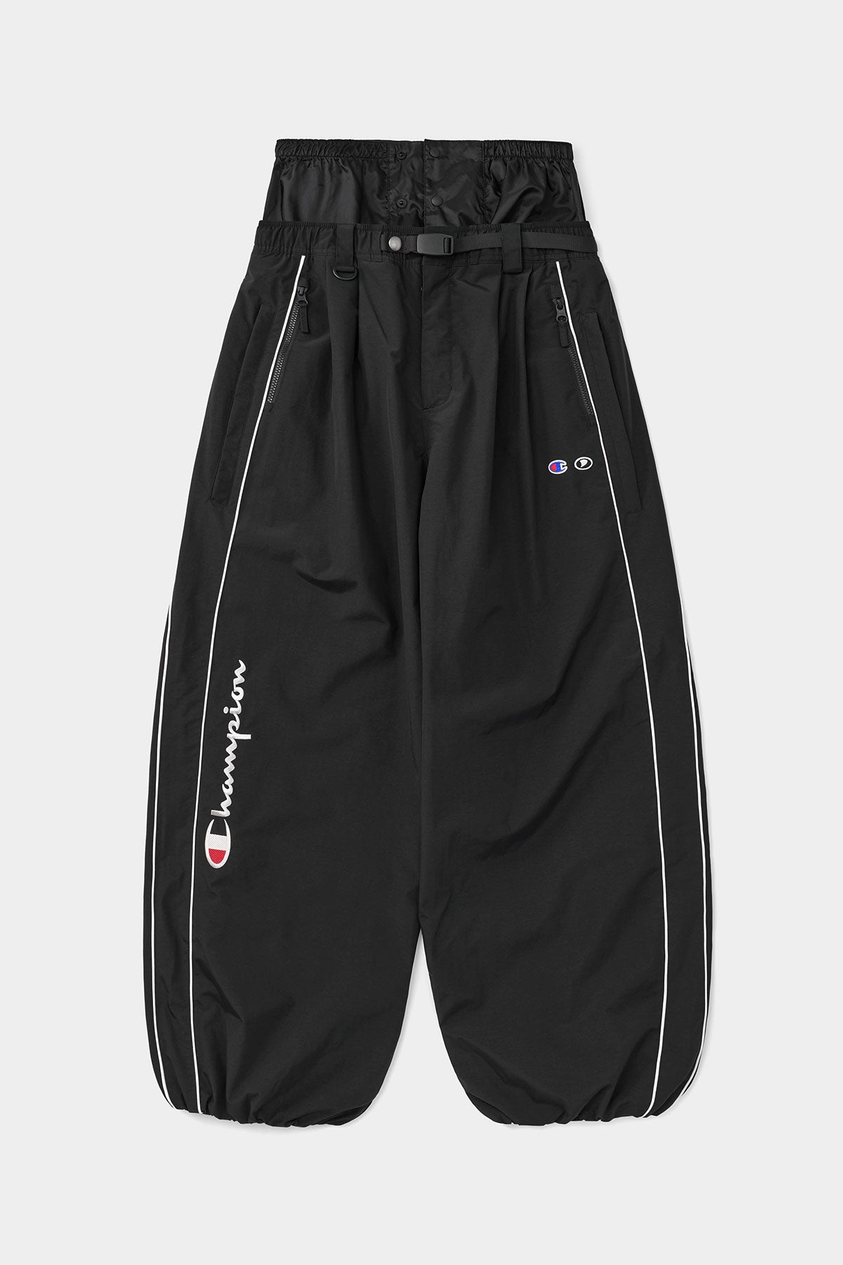 [CHAMPION x DIMITO] SCRIPT TRACK BANDED PANTS (WIDE FIT LV.2) BLACK (Available date : 26.10.12)