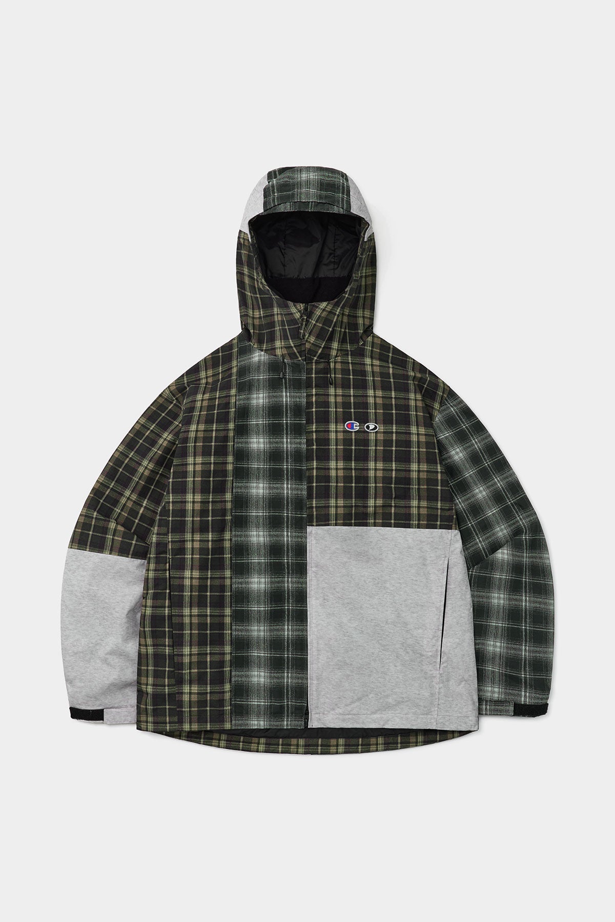 [CHAMPION x DIMITO] C-LOGO COLLEGE PATCHWORK JACKET ARCHIVE MIX (Available date : 26.10.12)