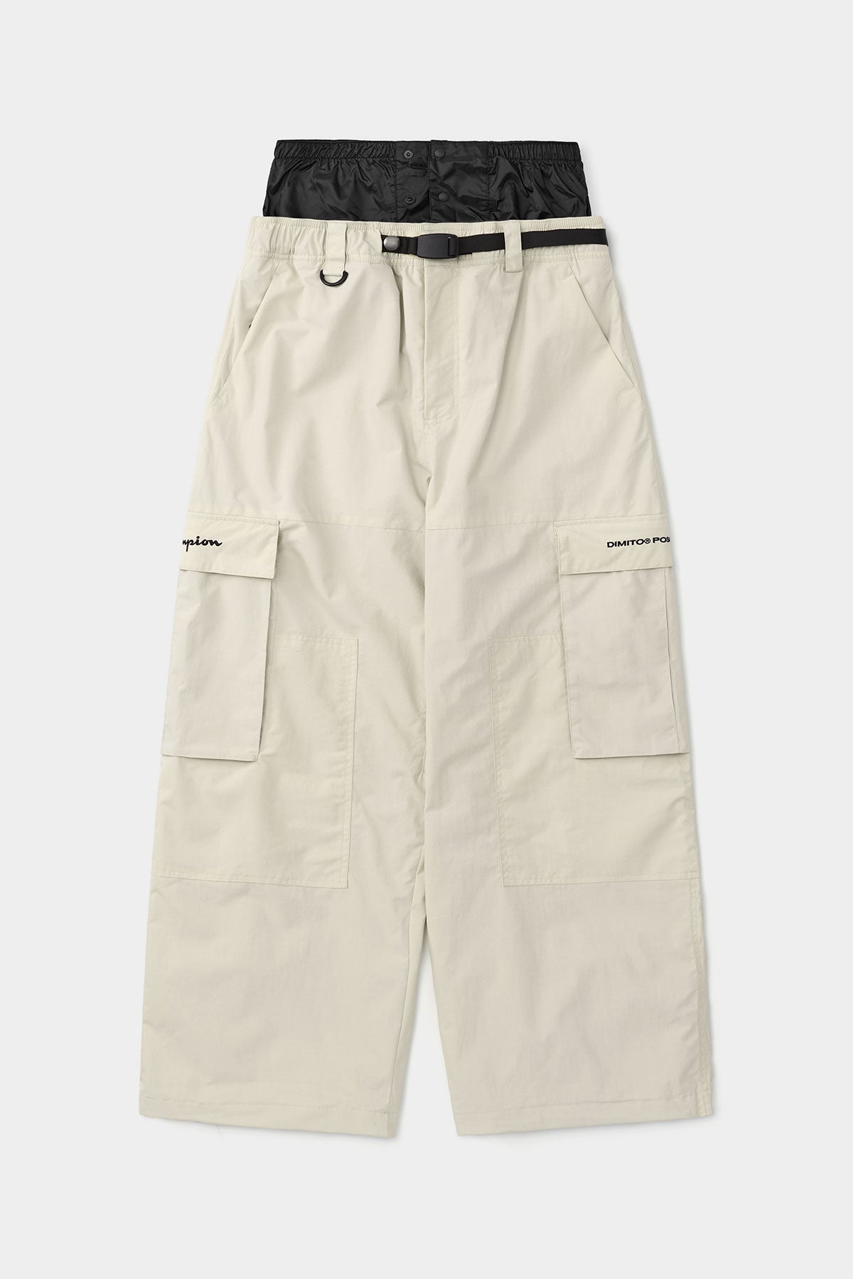 [CHAMPION x DIMITO] SCRIPT CARGO PANTS (WIDE FIT LV.1) SAND (Available date : 26.10.12)