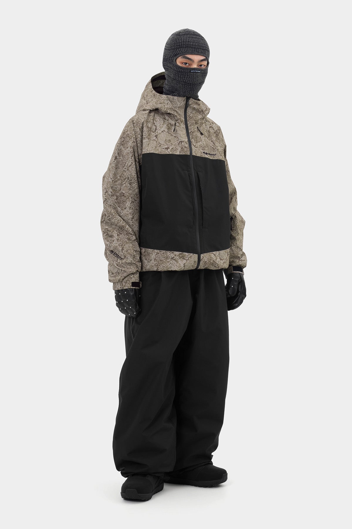 BANDED WIDE PANTS (WIDE FIT LV.2) BLACK (Delivery start : 26.09.09)
