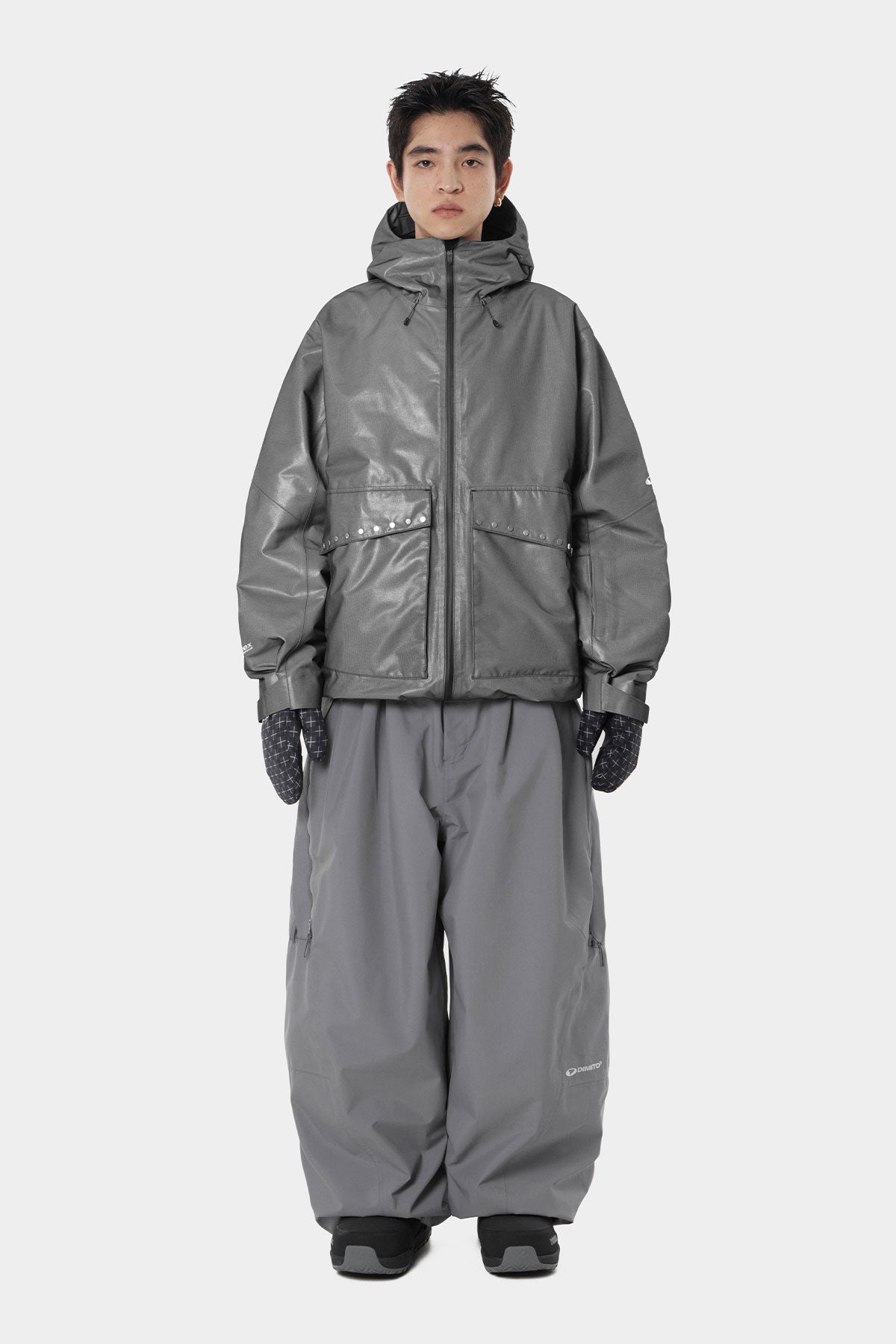 STUD 2L JACKET SILVER (Delivery start : 26.09.09)