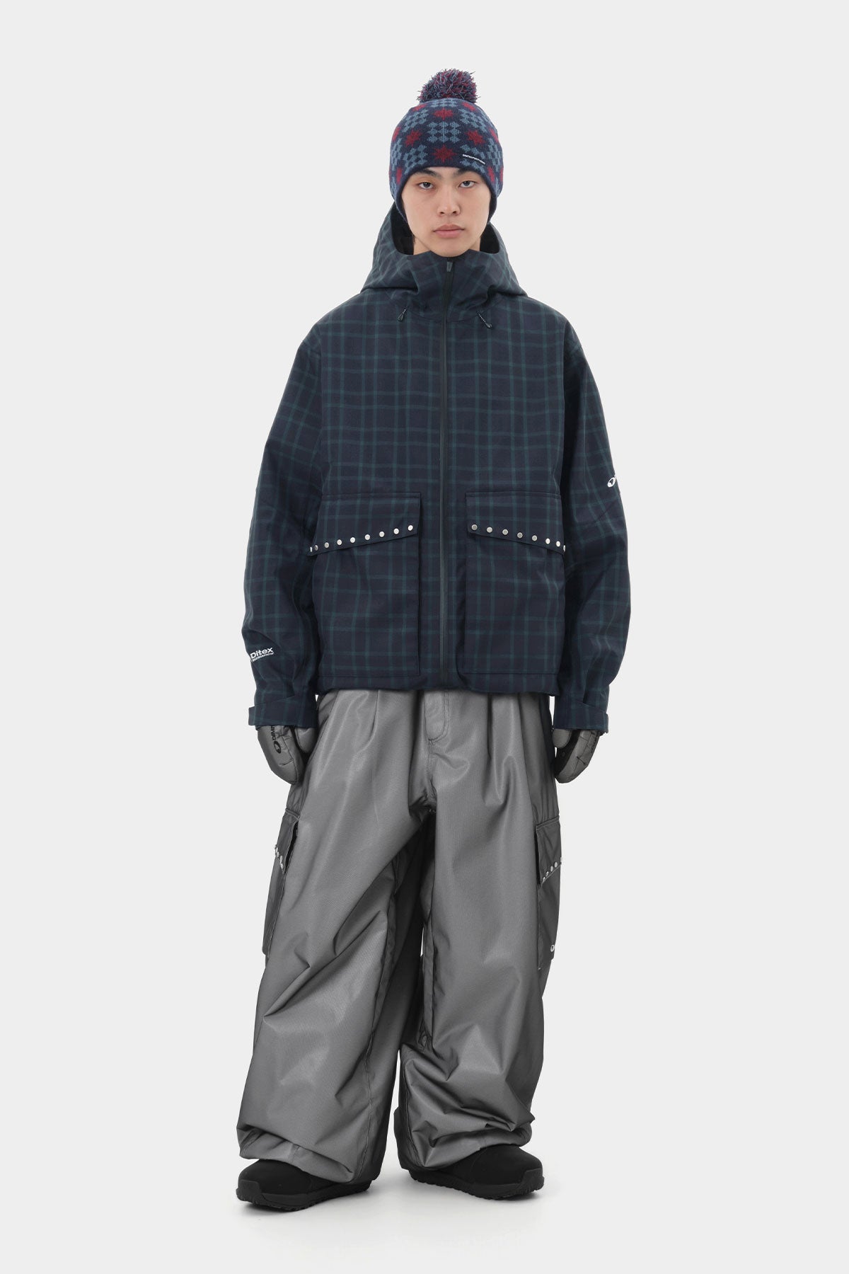STUD 2L JACKET DEEP CHECK (Delivery start : 26.09.09)