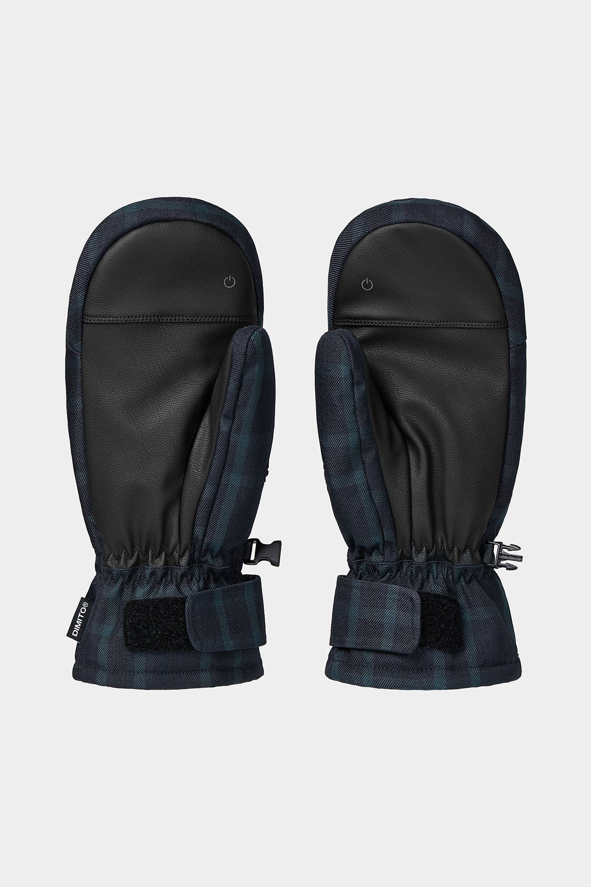 CHECKER EASY OPEN MITTEN NAVY CHECK