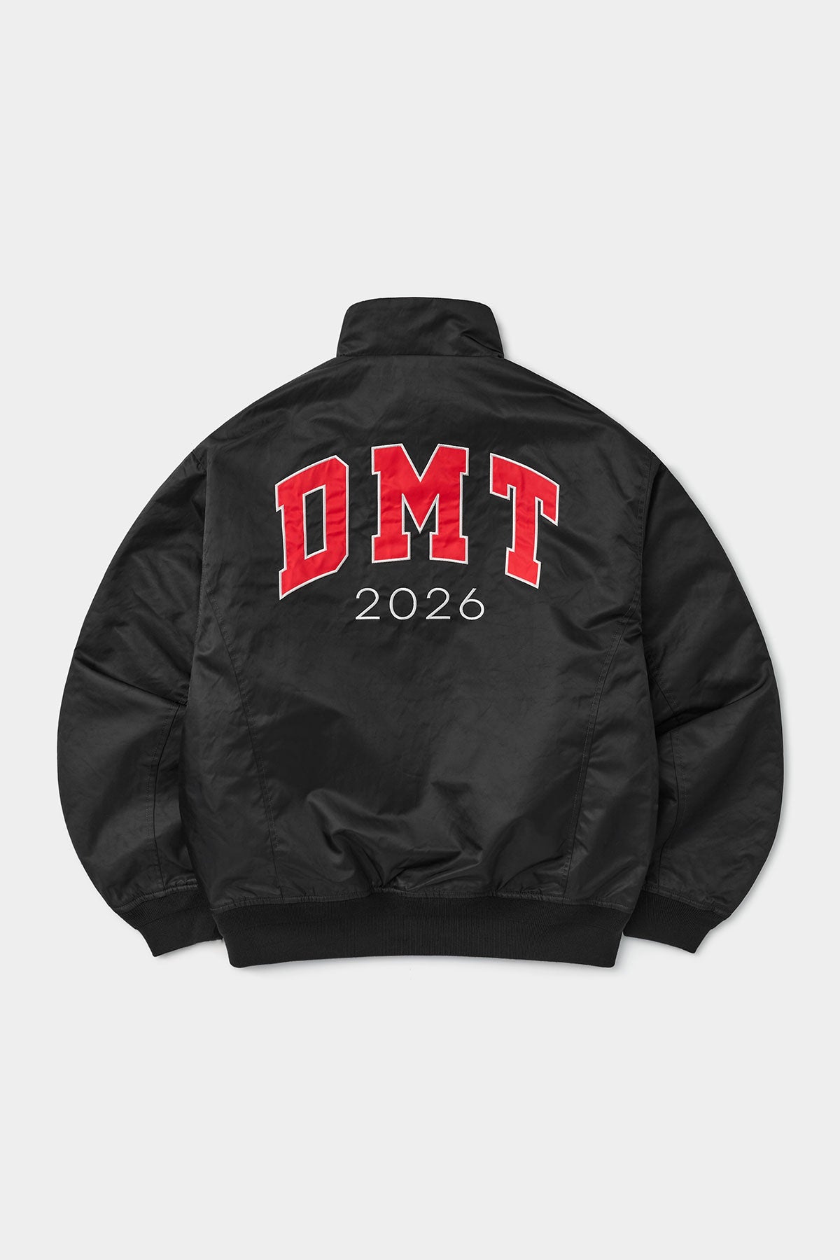 [CHAMPION x DIMITO] DMT VARSITY BOMBER JACKET BLACK (Available date : 26.10.12)