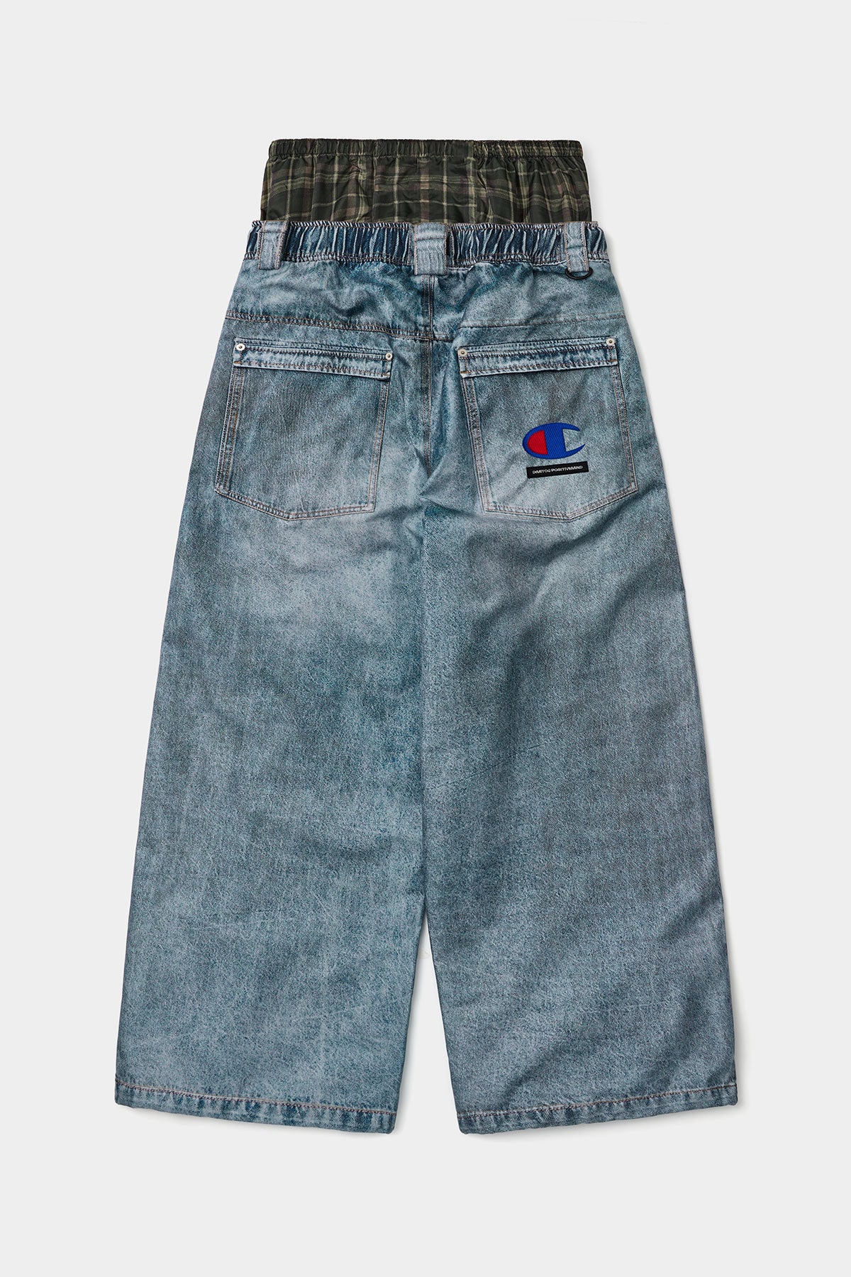 [CHAMPION x DIMITO] C-LOGO BASIC PANTS (WIDE FIT LV.2) LIGHT BLUE (Available date : 26.10.12)