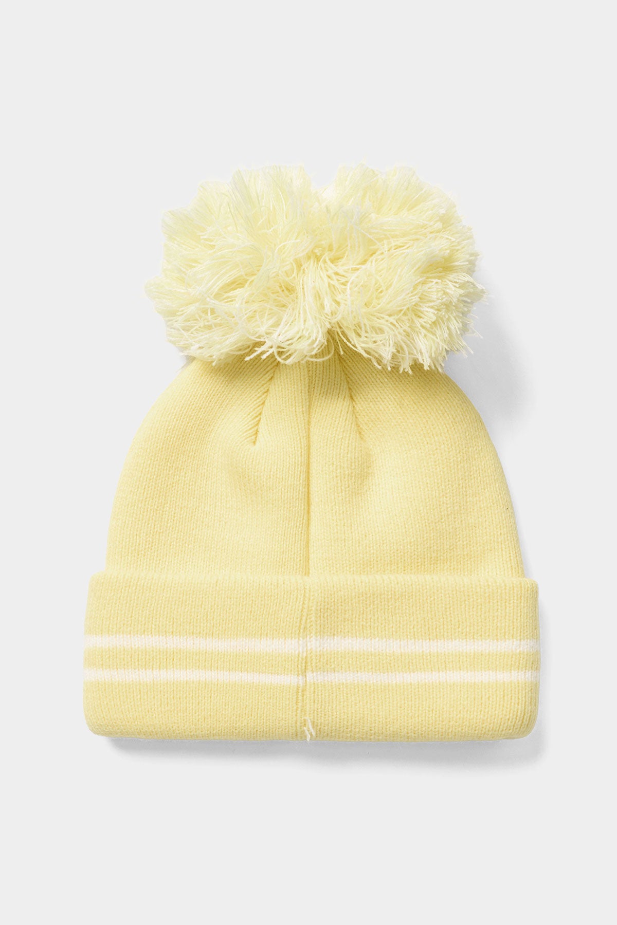 POM-POM BEANIE YELLOW