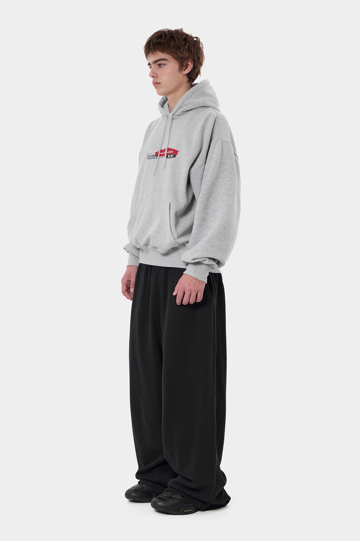 DMT HOUSE HOODIE MELANGE GREY