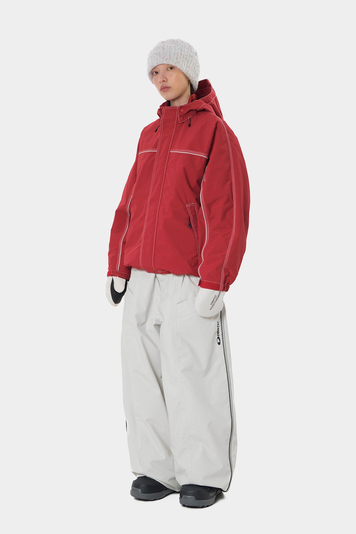STAFF LINE PANTS (WIDE FIT LV.2) OFF WHITE