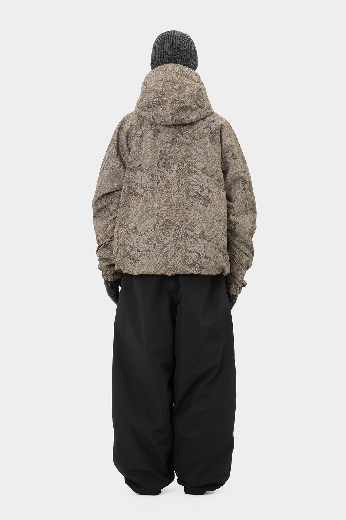 BANDED WIDE PANTS (WIDE FIT LV.2) BLACK (Delivery start : 26.09.09)