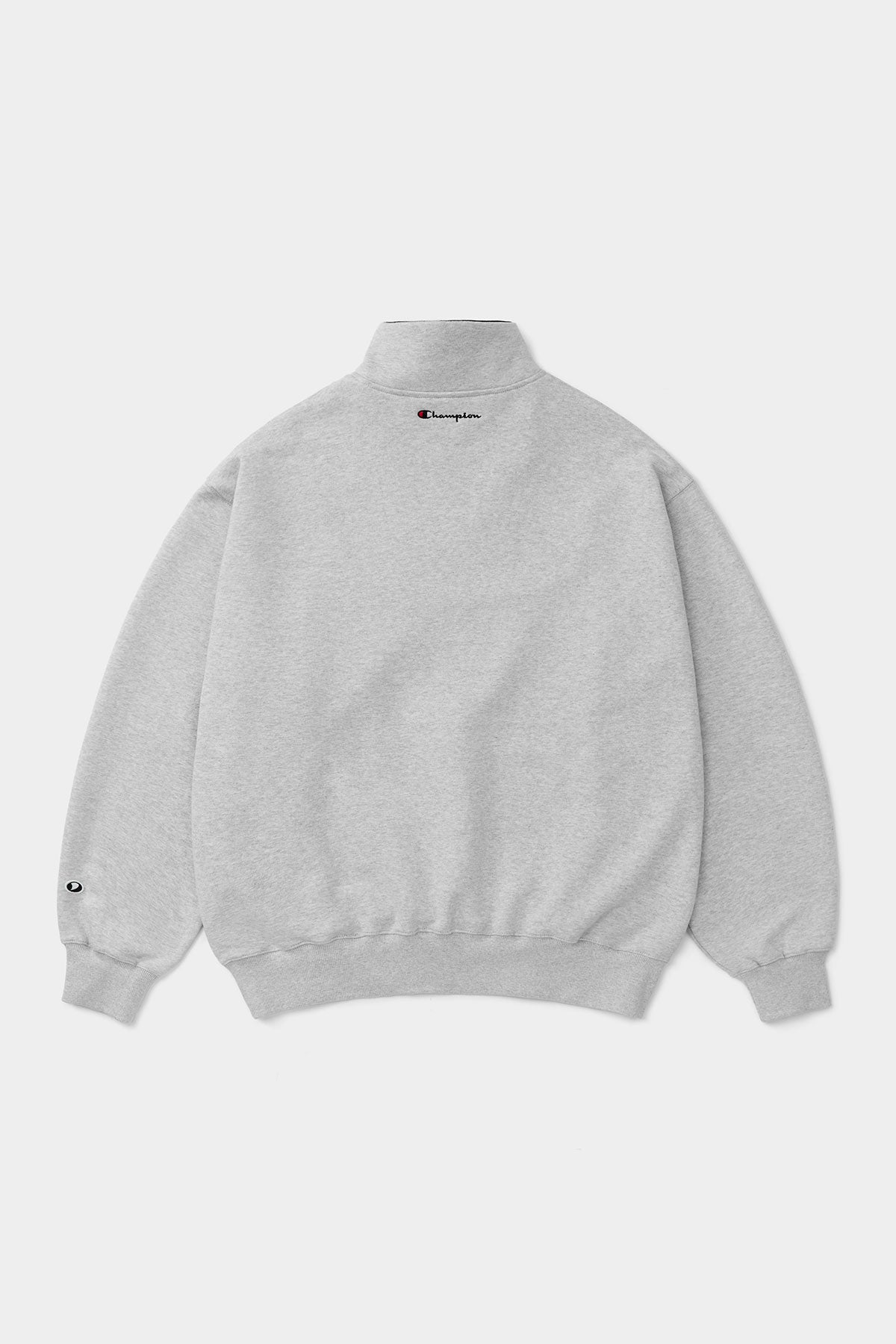 [CHAMPION x DIMITO] DMT VARSITY HALF ZIP SWEATSHIRT OXFORD GREY (Available date : 26.10.12)