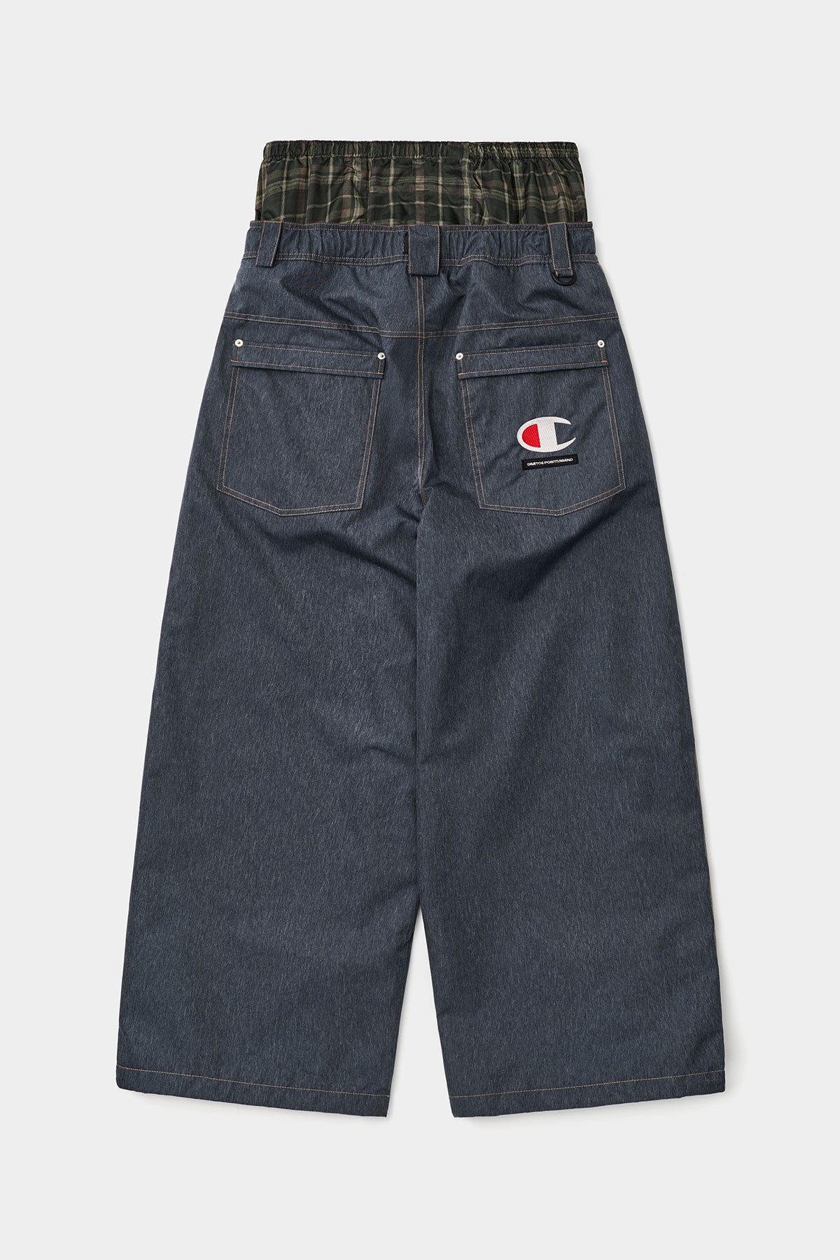 [CHAMPION x DIMITO] C-LOGO BASIC PANTS (WIDE FIT LV.2) DEEP BLUE (Available date : 26.10.12)