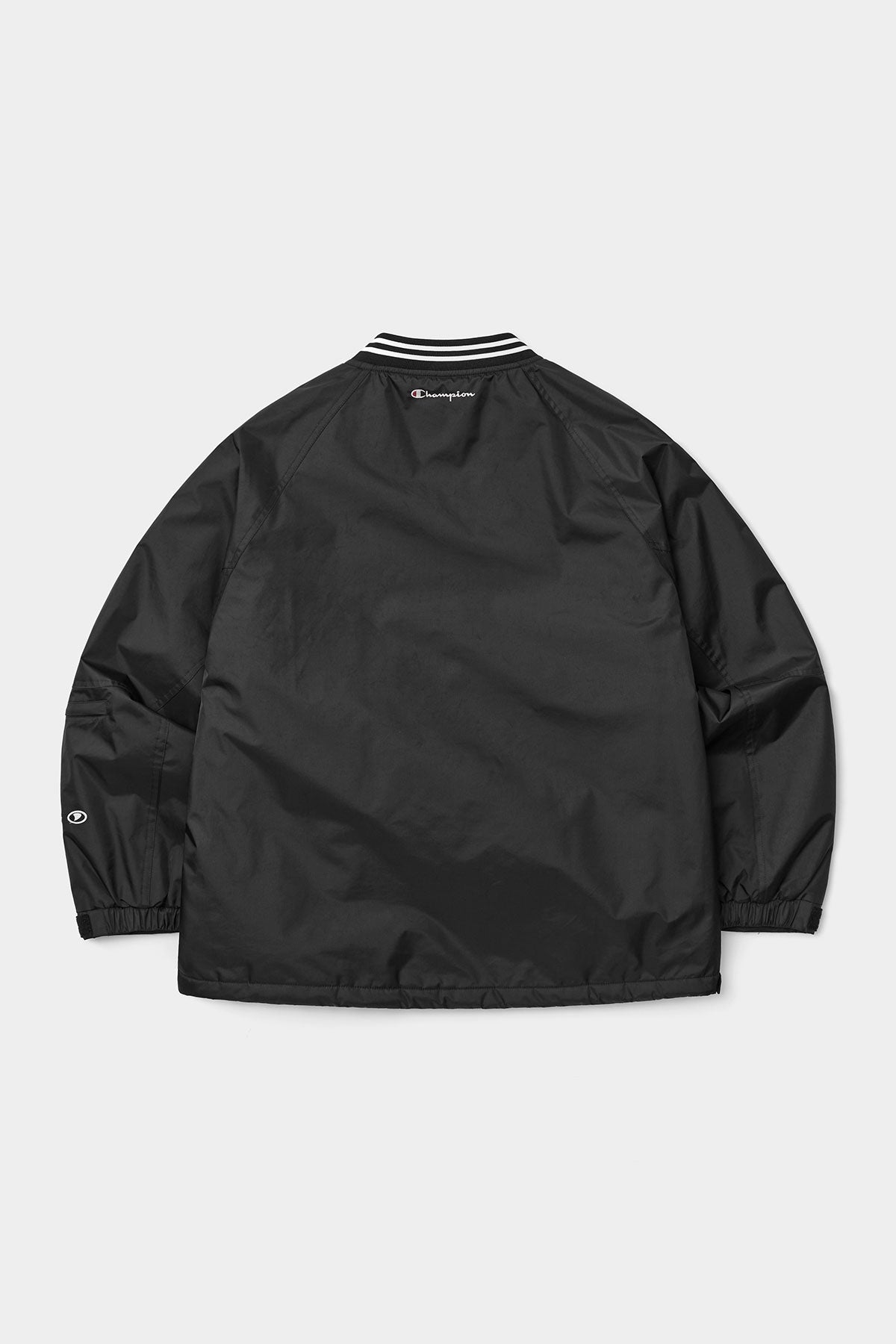 [CHAMPION x DIMITO] SPORT V-NECK SNAP PULLOVER BLACK (Available date : 26.10.12)