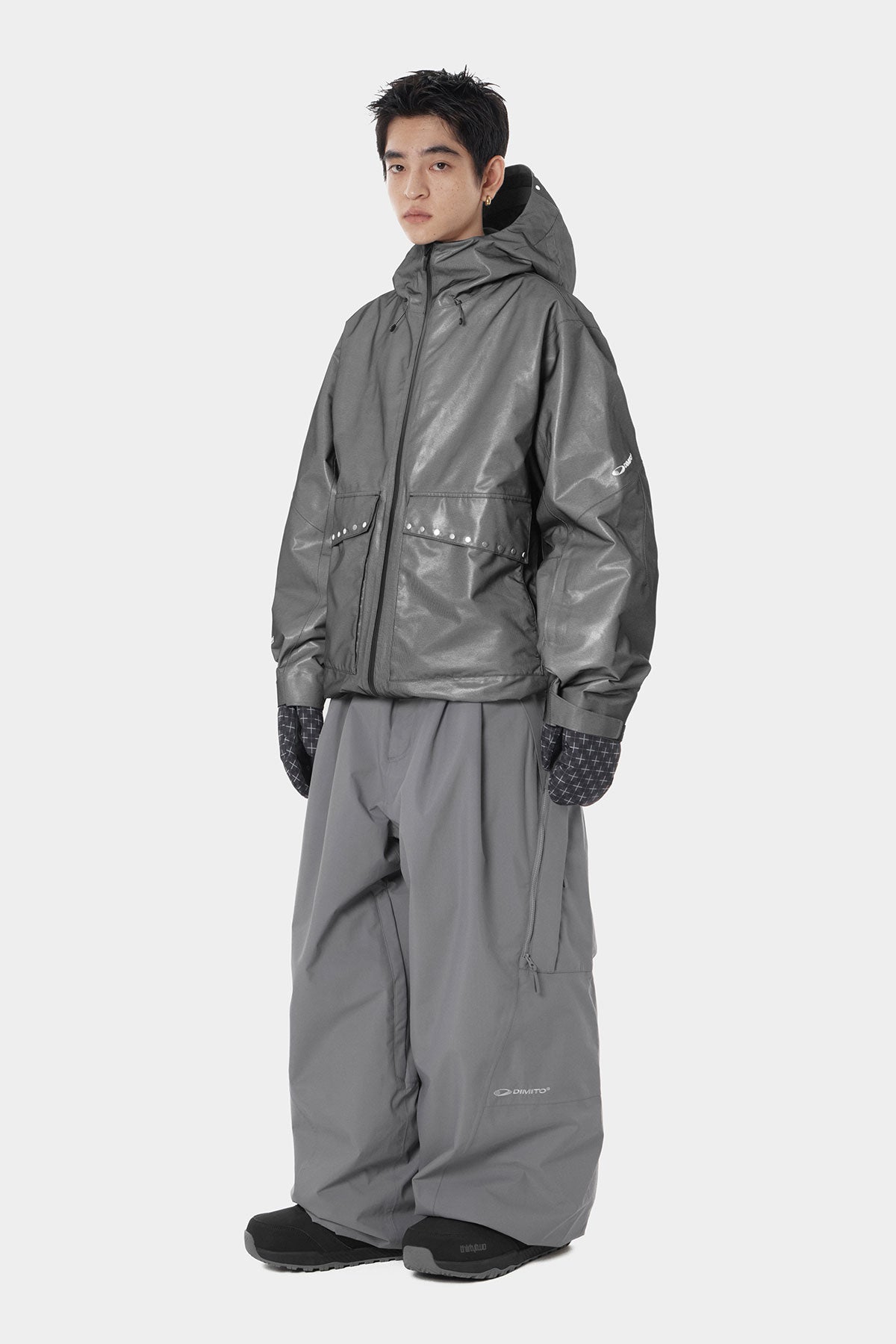 STUD 2L JACKET SILVER (Delivery start : 26.09.09)