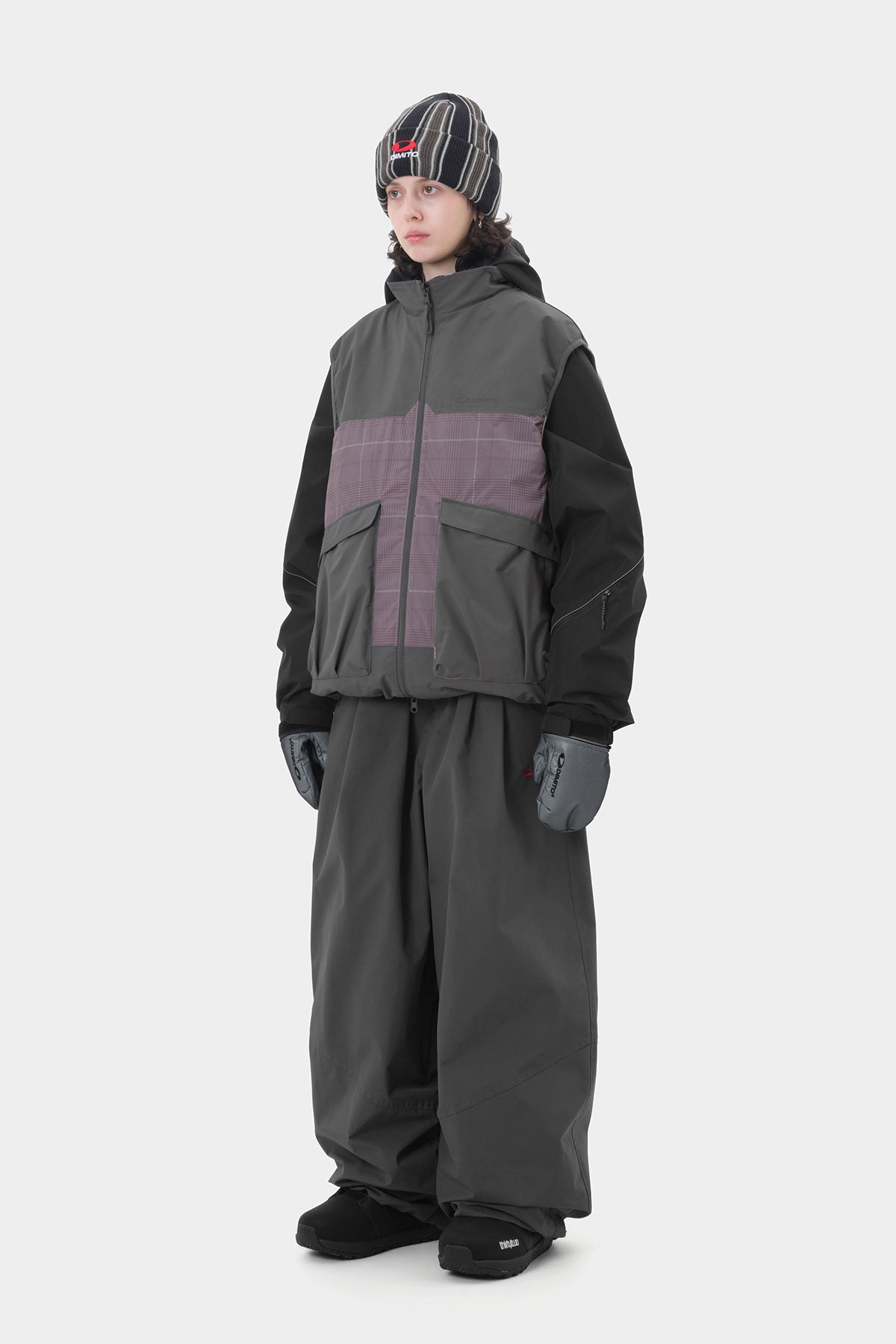 26 AIR FORCE BANDED PANTS (WIDE FIT LV.2) CHARCOAL (Delivery start : 26.09.09)