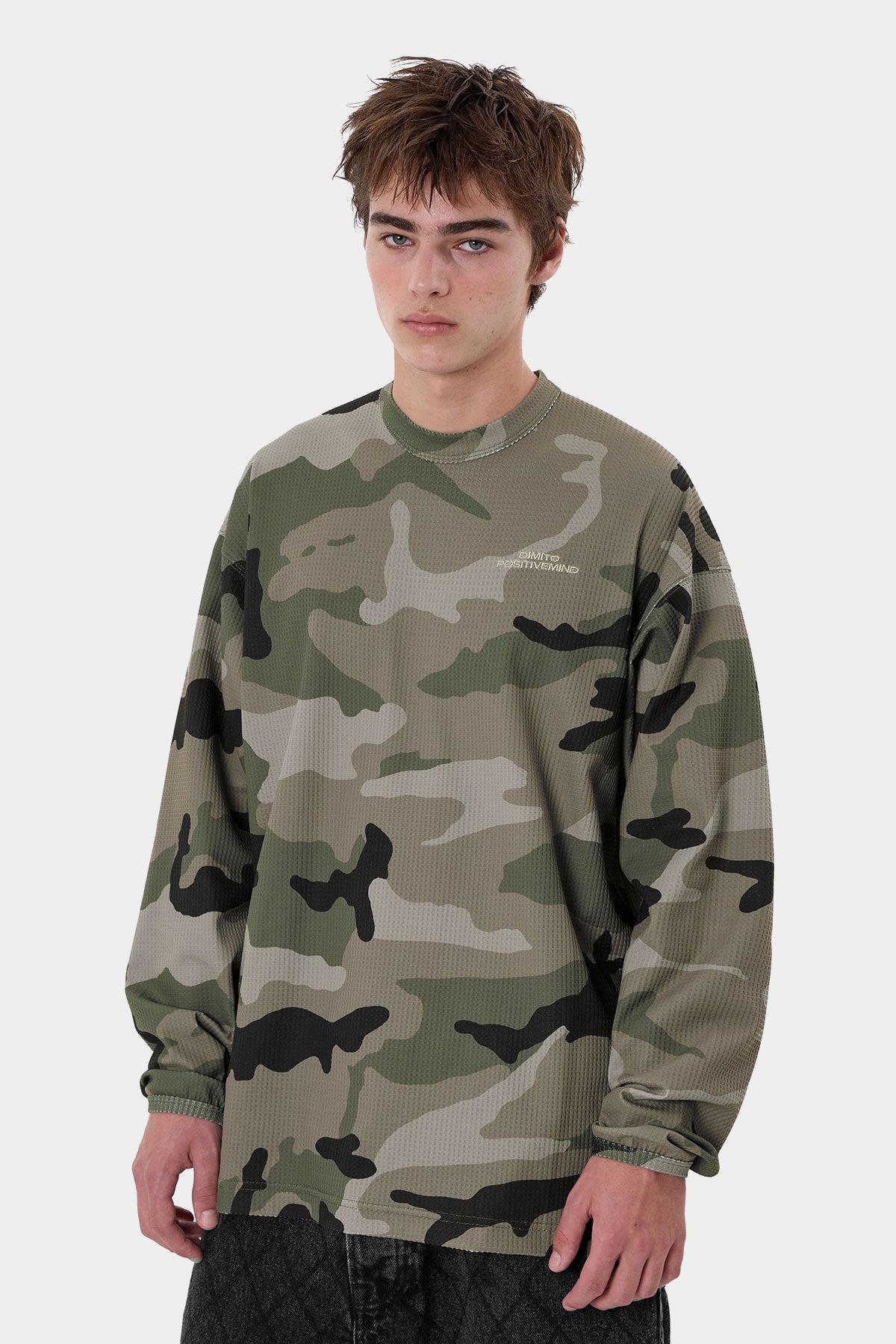 LW WAFFLE LSV TEE FADE CAMO (Delivery date : 26.09.28)