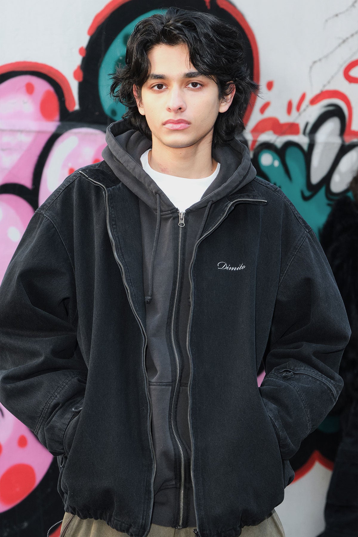 DENIM WORKS JACKET BW BLACK (Delivery start : 26.09.09)