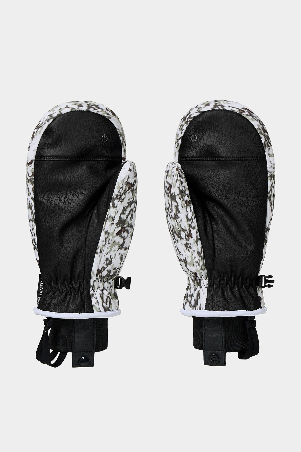 PATTERN MITTEN SNOW CAMO