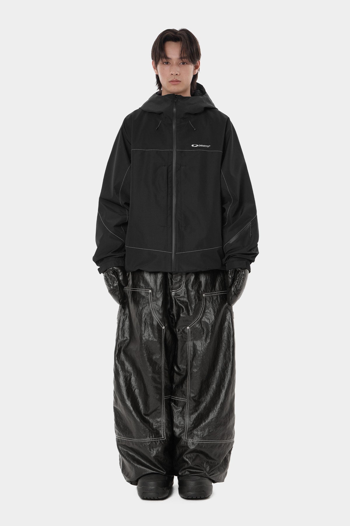 WORKS REFLECTIVE LINE JACKET BLACK (Delivery start : 26.09.09)