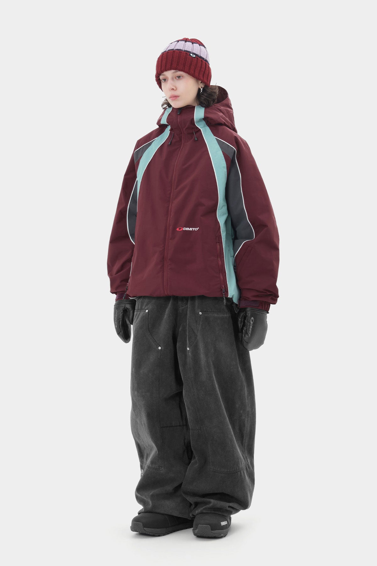 DENIM DOUBLE KNEE PANTS (WIDE FIT LV.2) PW GREY (Delivery start : 26.09.09)
