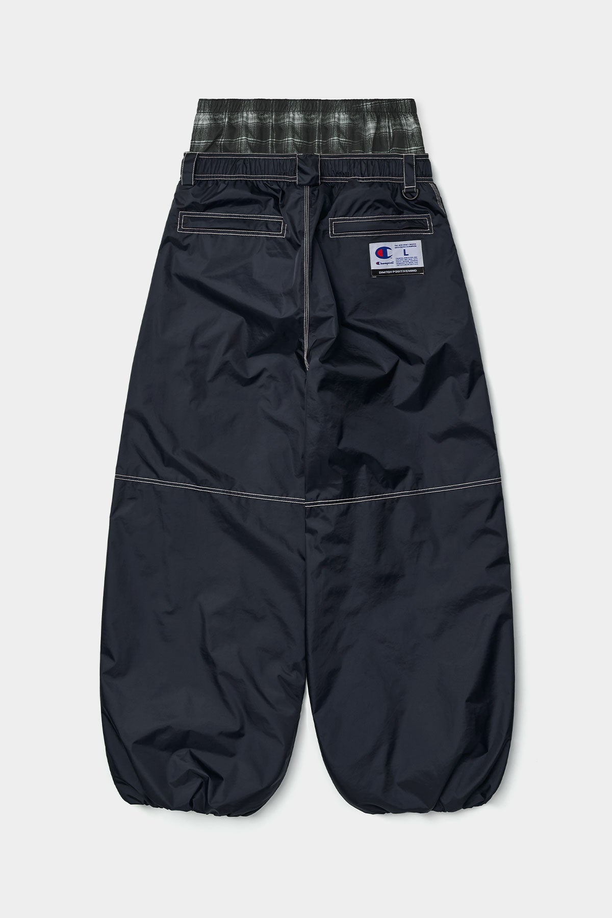 [CHAMPION x DIMITO] STITCH BANDED PANTS (WIDE FIT LV.2) DEEP NAVY (Available date : 26.10.12)