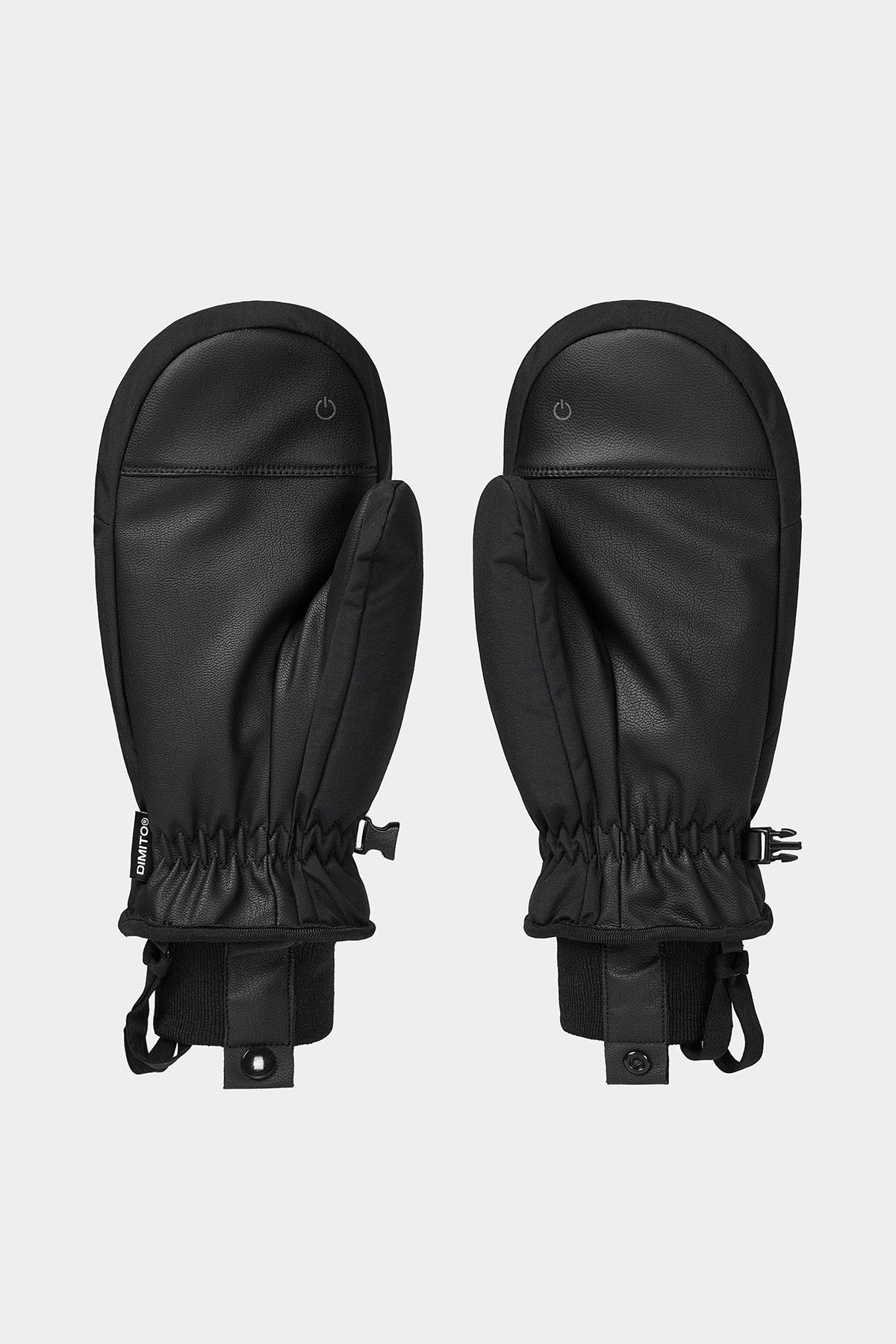 BASIC LOGO MITTEN BLACK