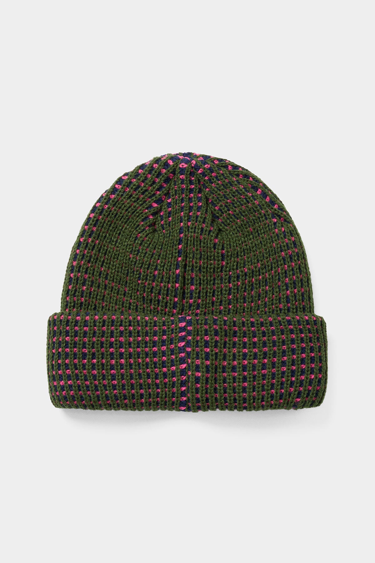 MONO TWOTONE BEANIE GREEN