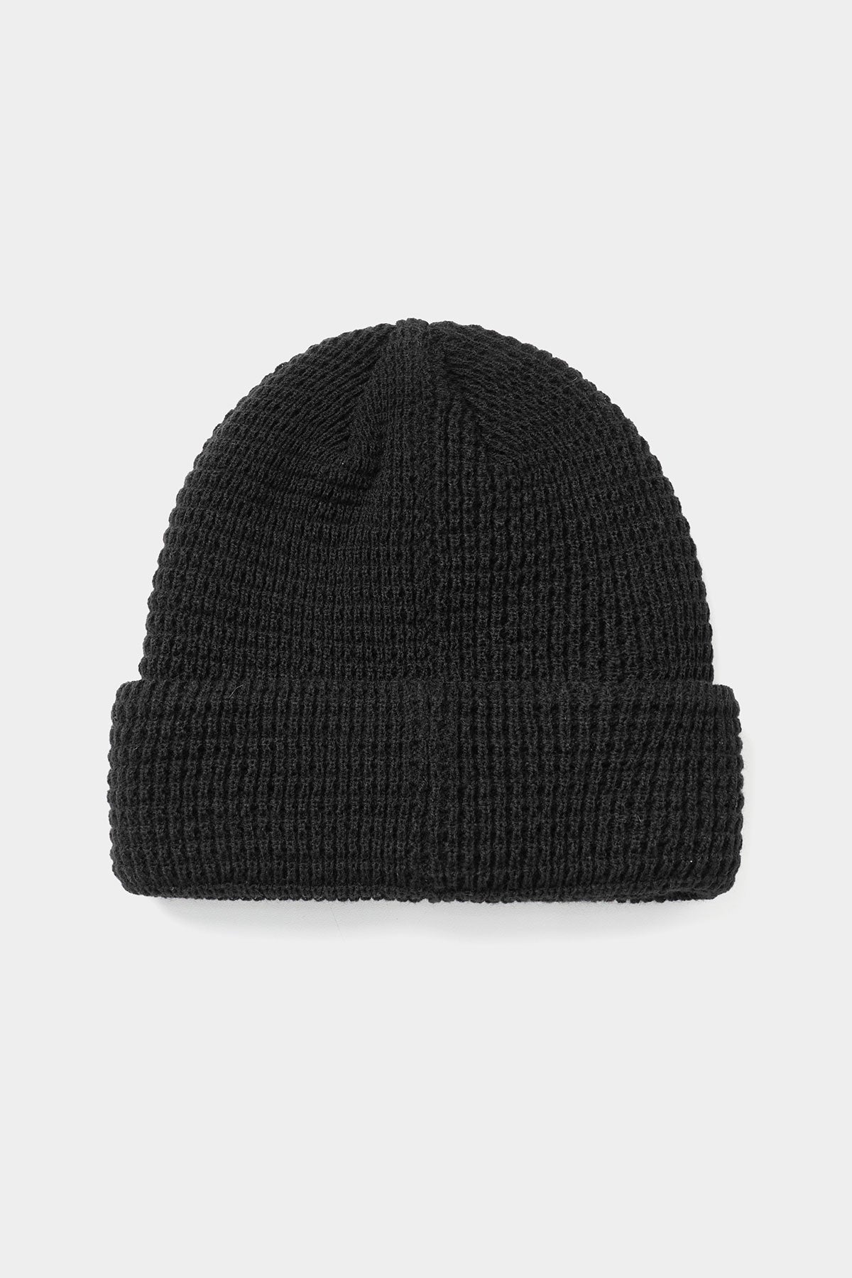 DMT WAFFLE BEANIE BLACK