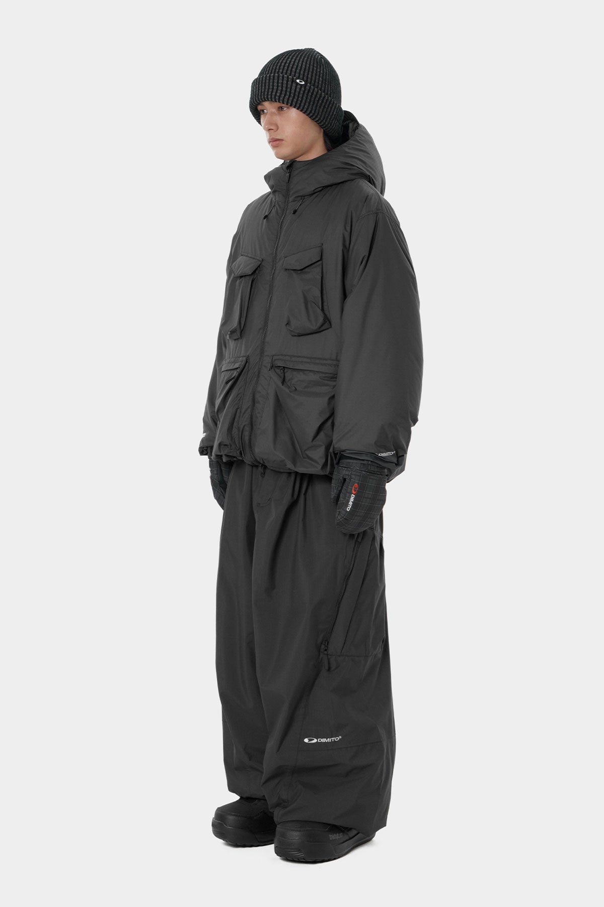 UTILITY GOOSE DOWN HD JACKET BLACK (Delivery date : 26.09.28)