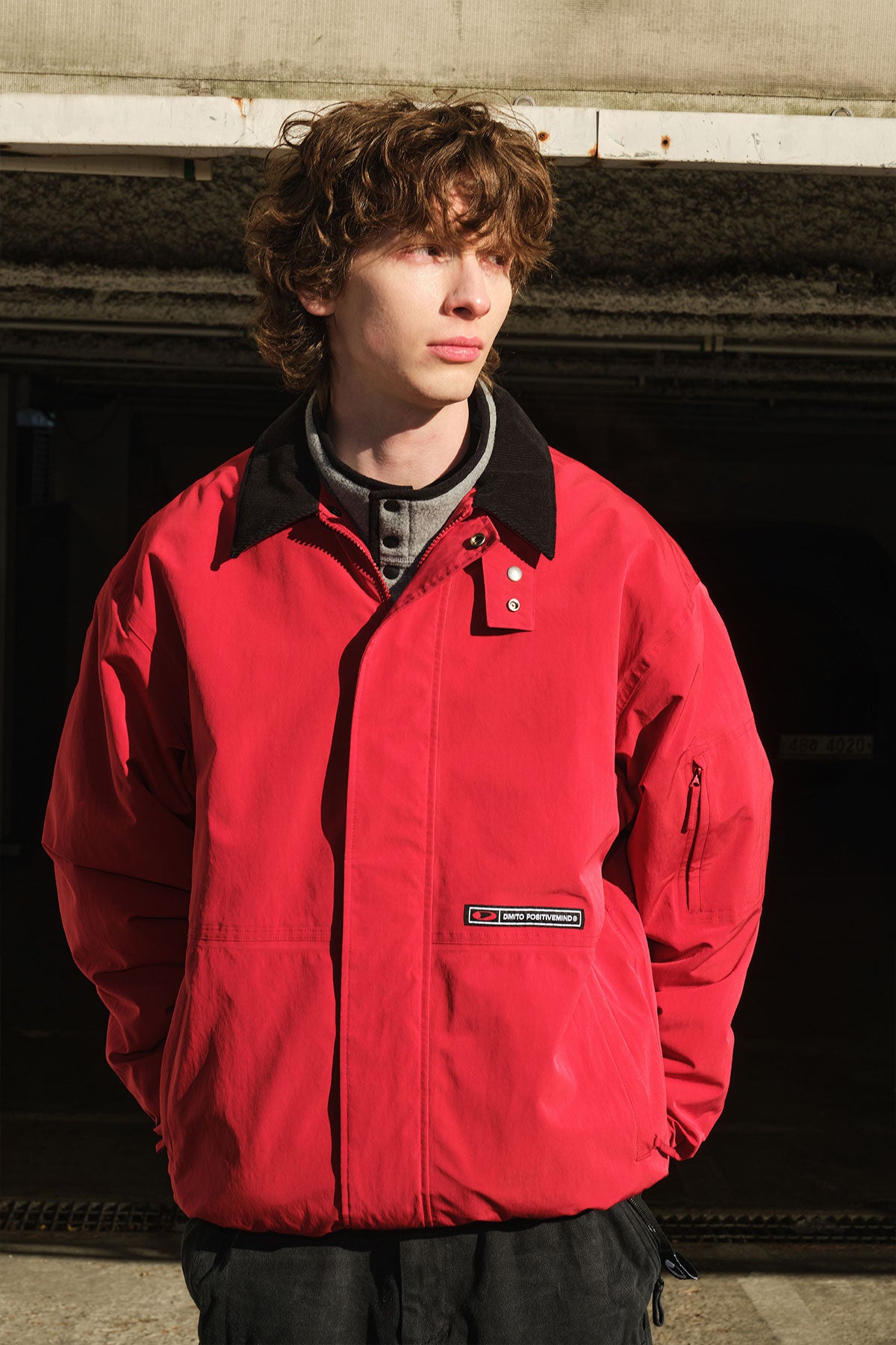 DETROIT FADE JACKET VINTAGE RED (Delivery start : 26.09.09)