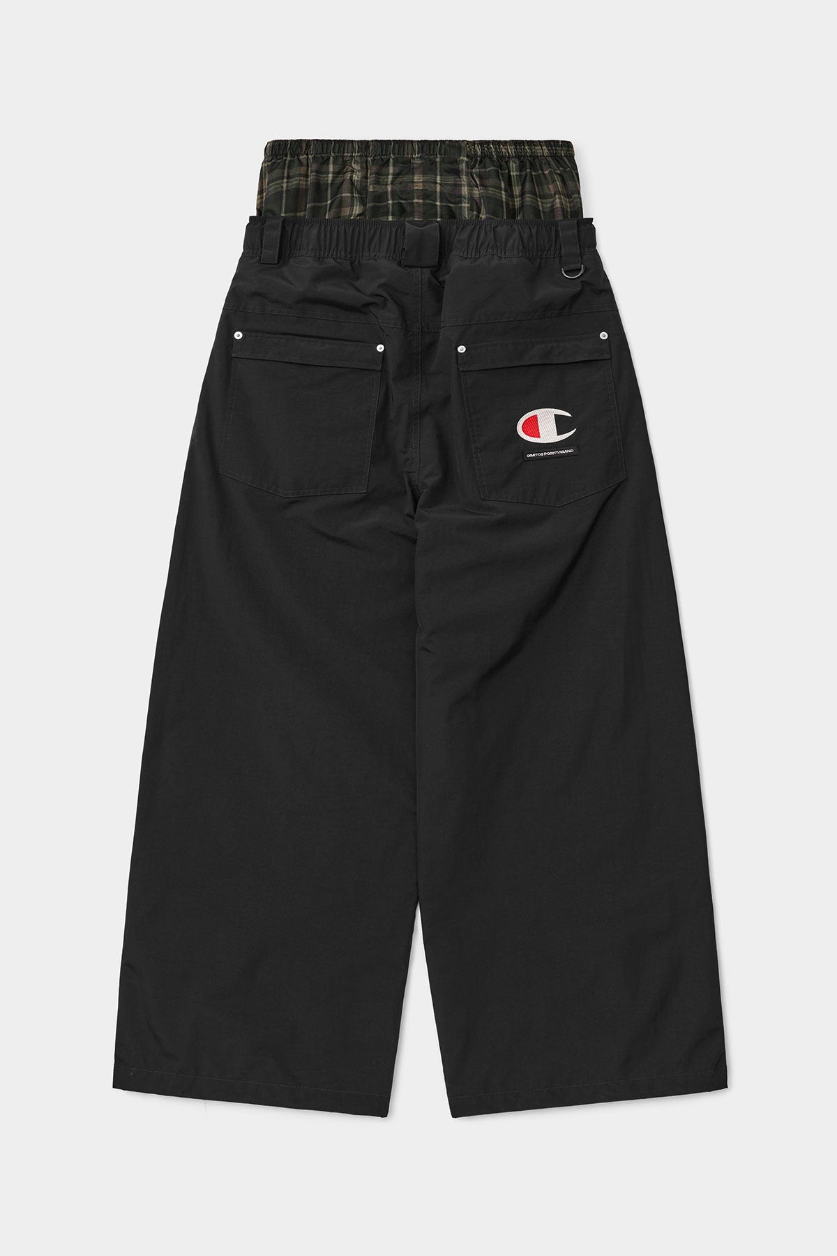 [CHAMPION x DIMITO] C-LOGO BASIC PANTS (WIDE FIT LV.2) BLACK (Available date : 26.10.12)