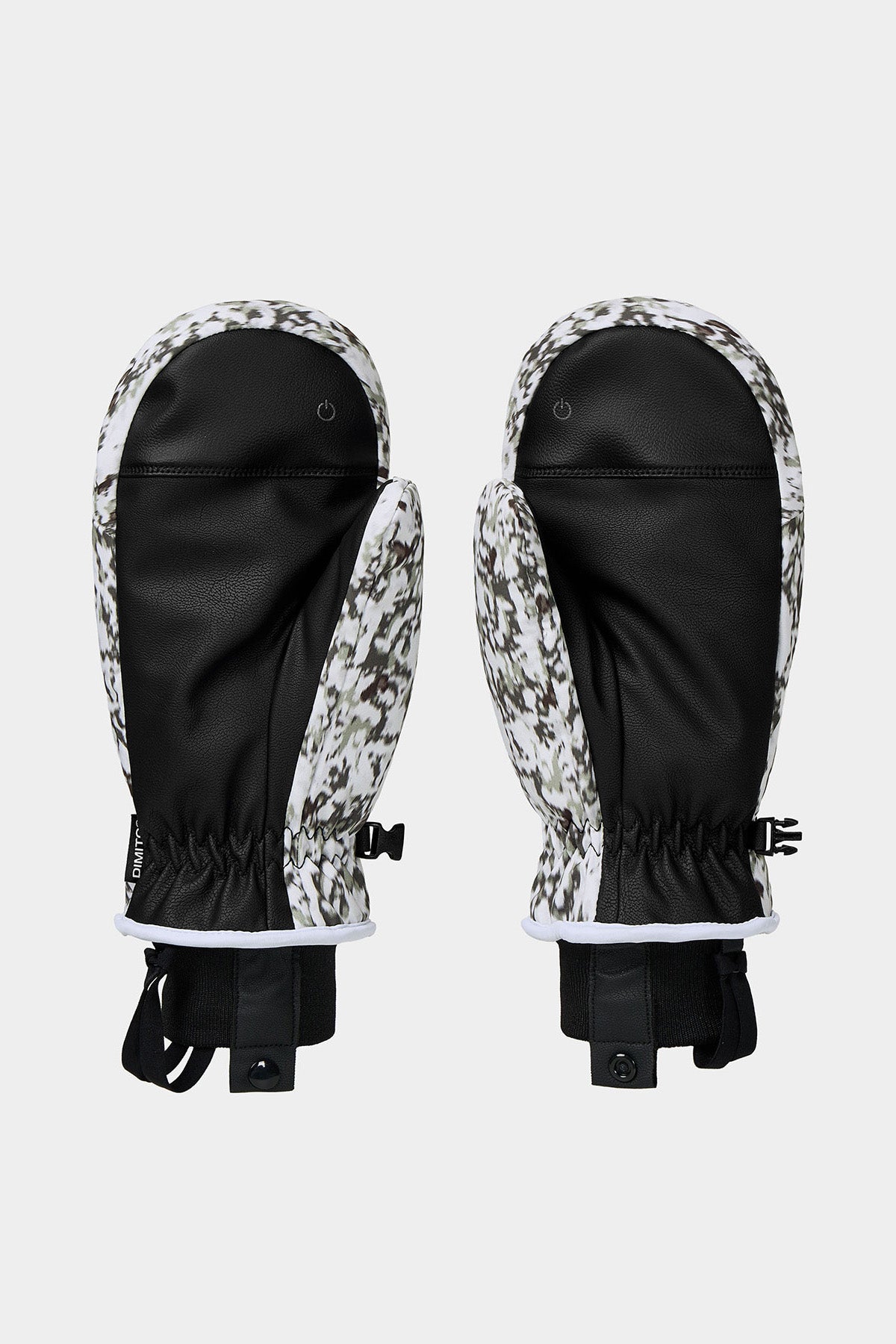 PATTERN MITTEN SNOW CAMO