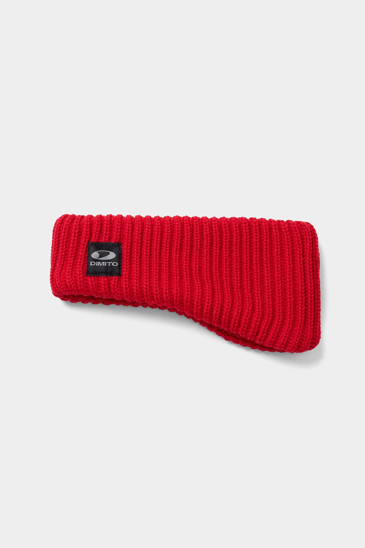 BASIC KNIT HAIRBAND RED