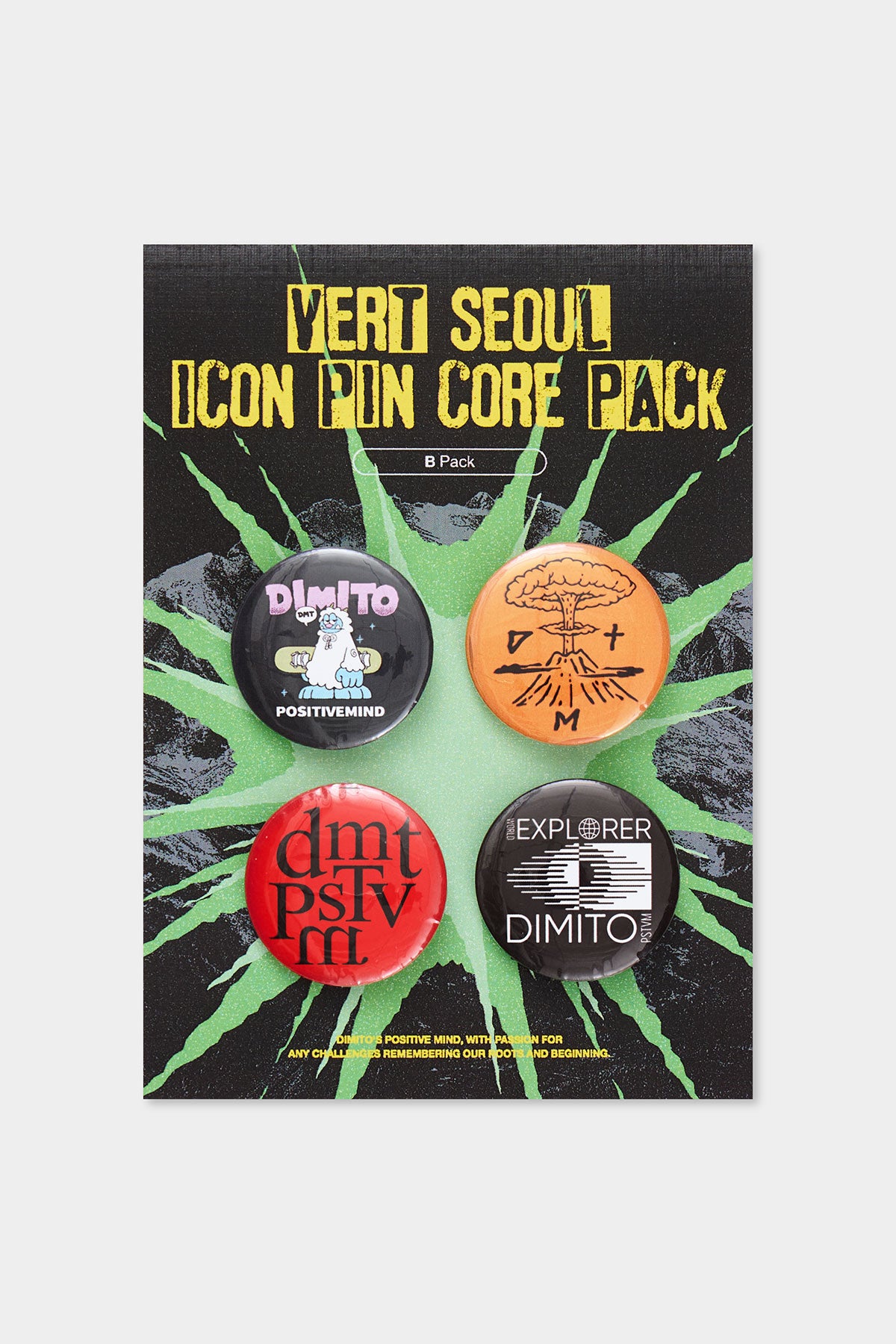 VERT SEOUL ICON PIN CORE PACK(B)