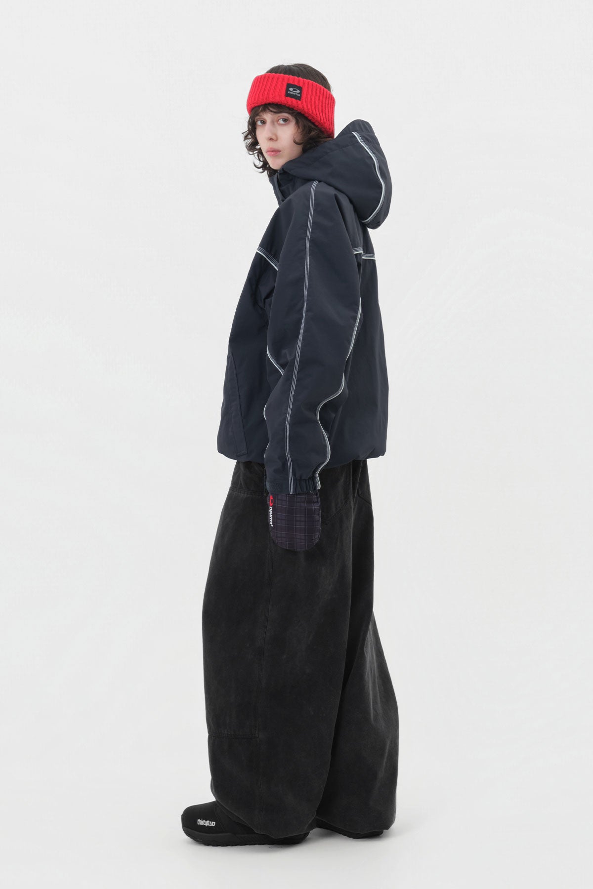 STAFF LINE JACKET TEAL NAVY (Delivery date : 26.09.28)