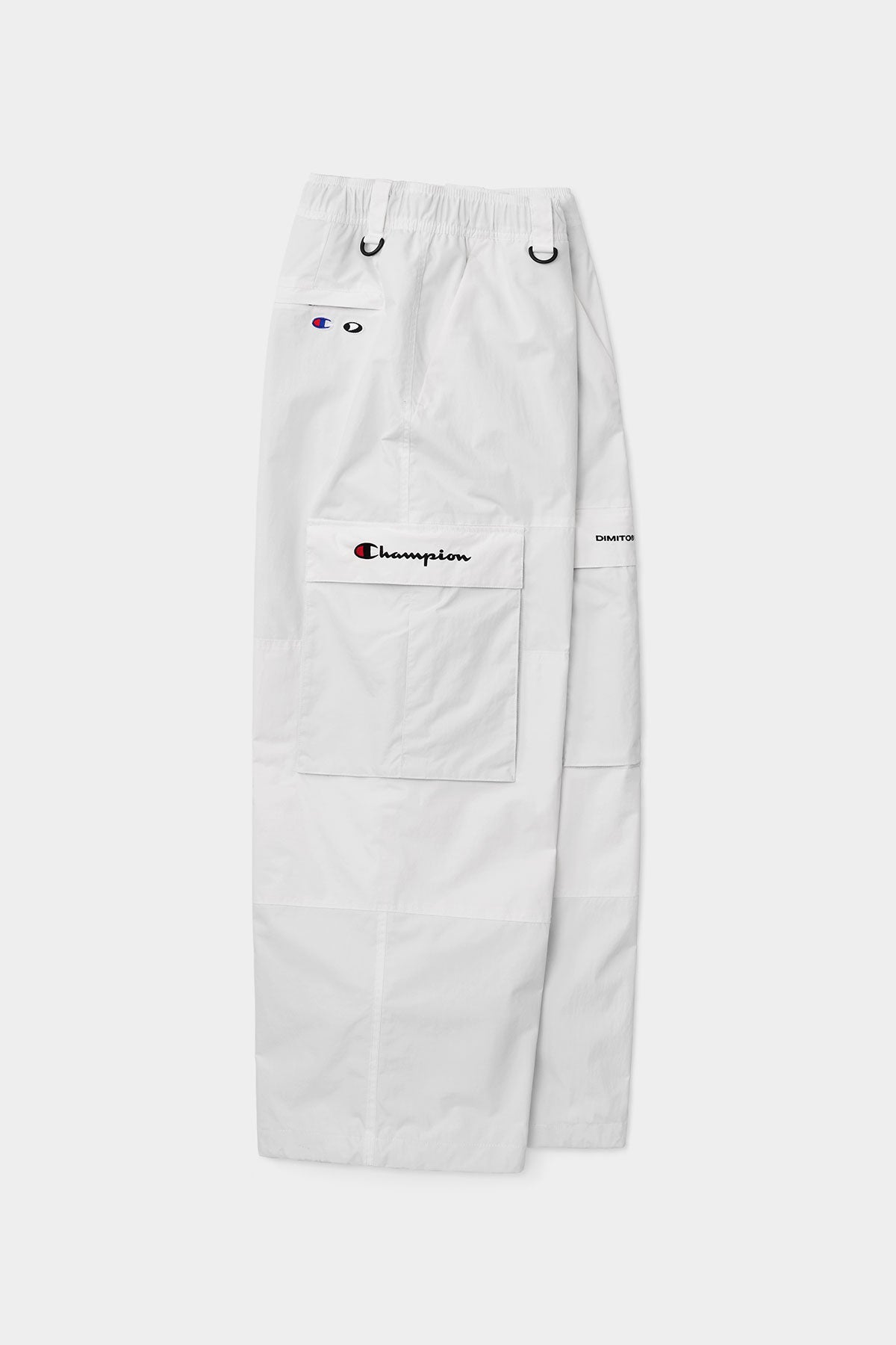 [CHAMPION x DIMITO] SCRIPT CARGO PANTS (WIDE FIT LV.1) WHITE (Available date : 26.10.12)